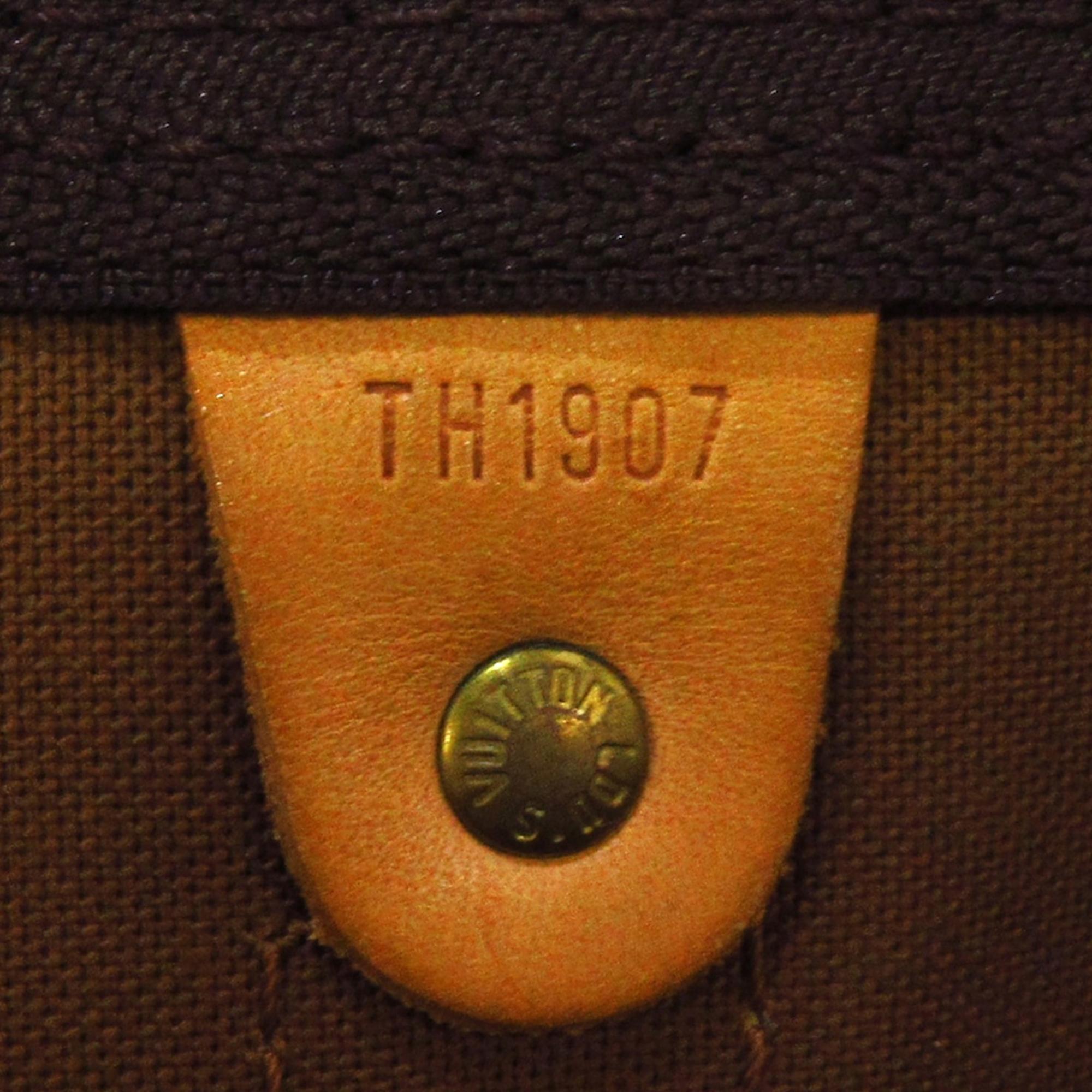 Louis Vuitton Monogram Keepall Bandouliere 55 (SHG-vcrN3F)