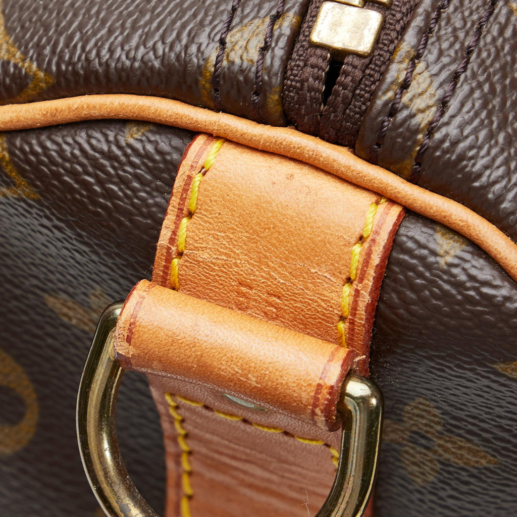 Louis Vuitton Monogram Keepall Bandouliere 55 (SHG-2Y842B)