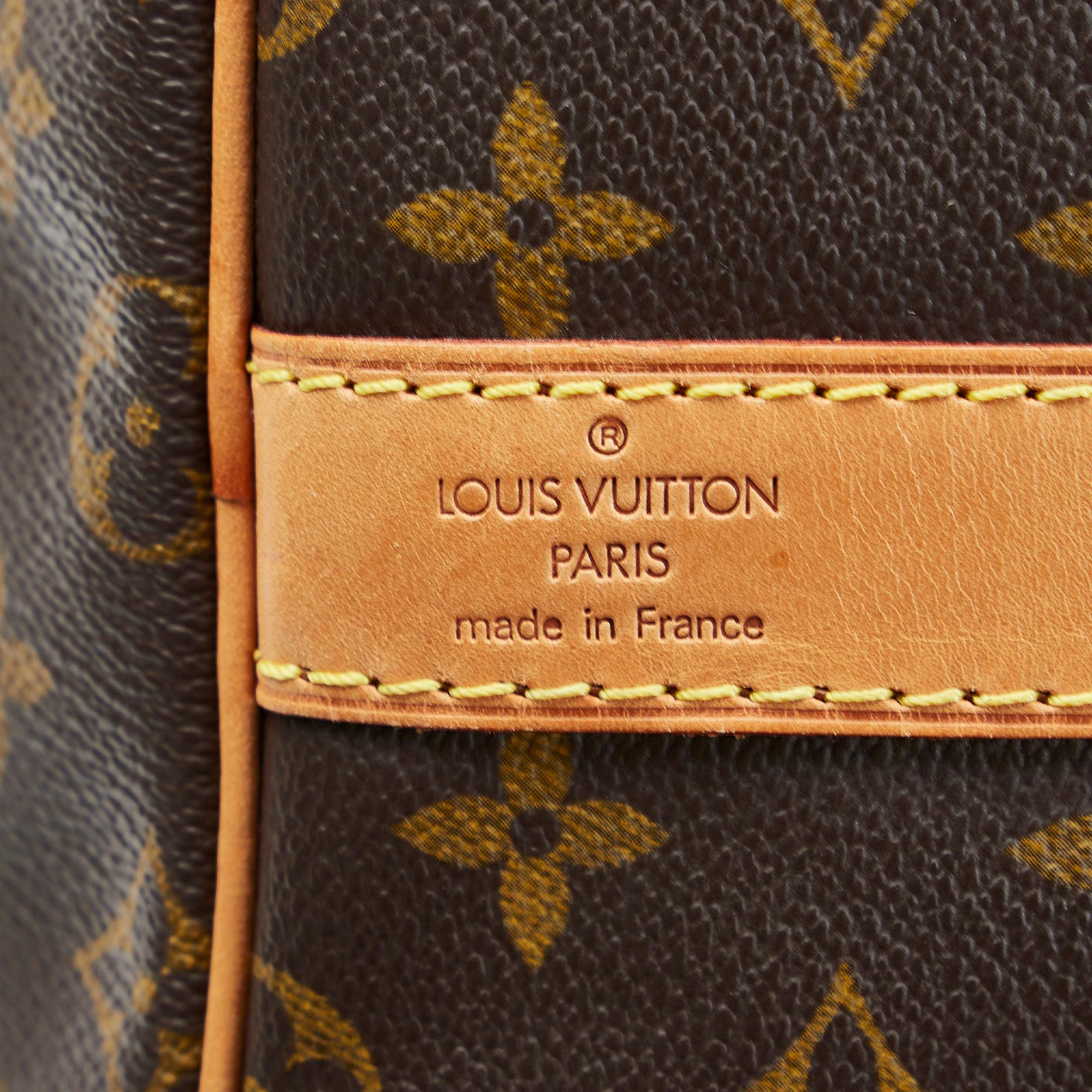 Louis Vuitton Monogram Keepall Bandouliere 55 (SHG-SAmJct)