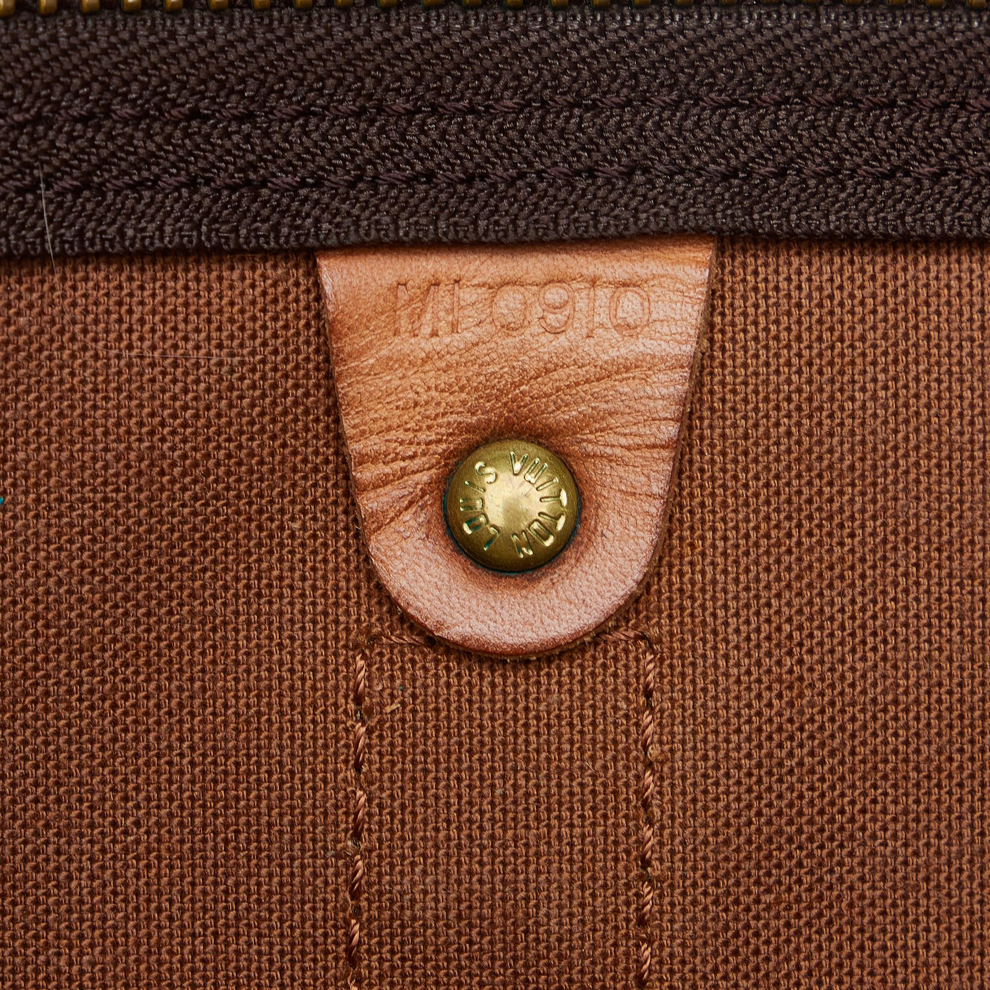 Louis Vuitton Monogram Keepall Bandouliere 55 (SHG-1GvtoF)