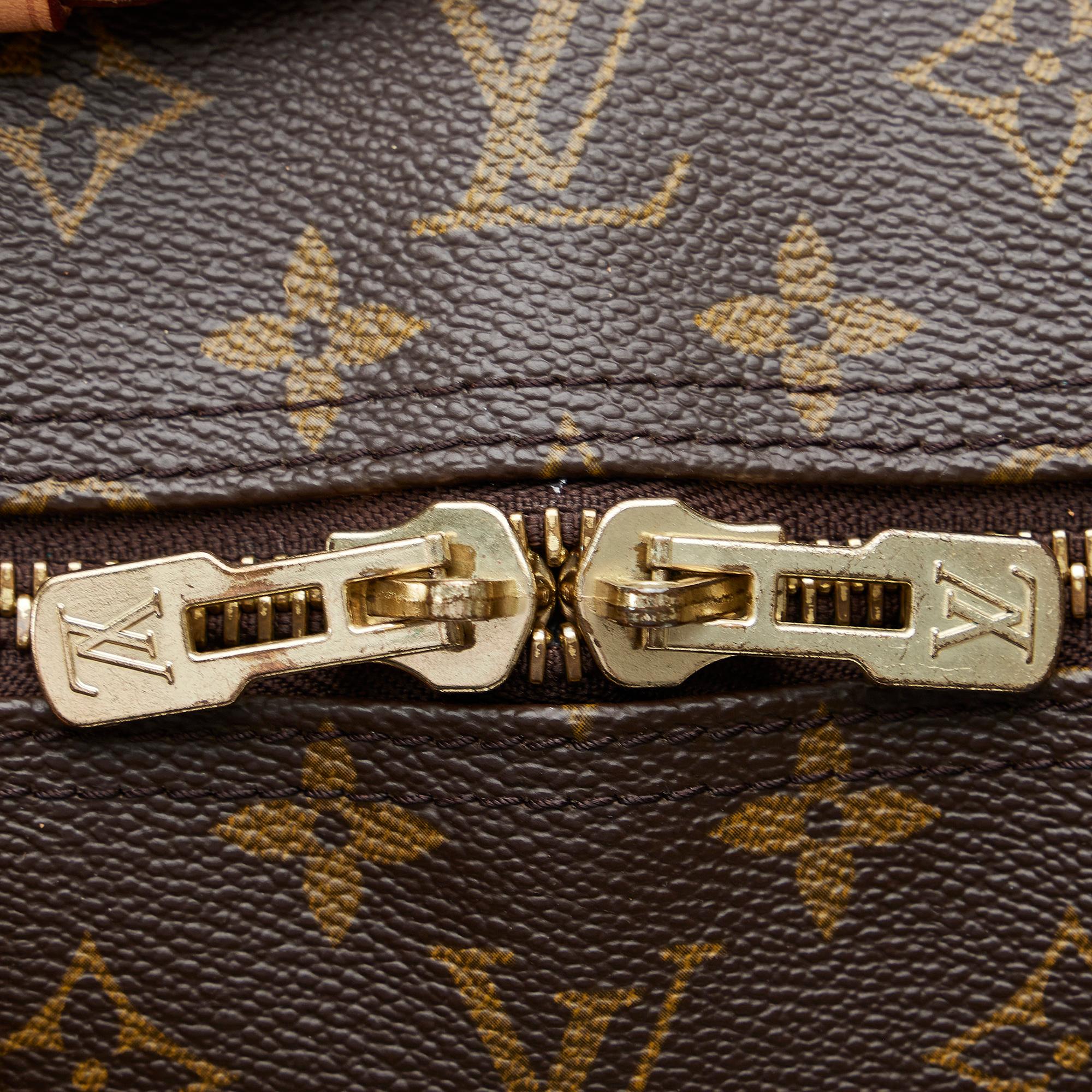 Louis Vuitton Monogram Keepall Bandouliere 55 (SHG-1GvtoF)