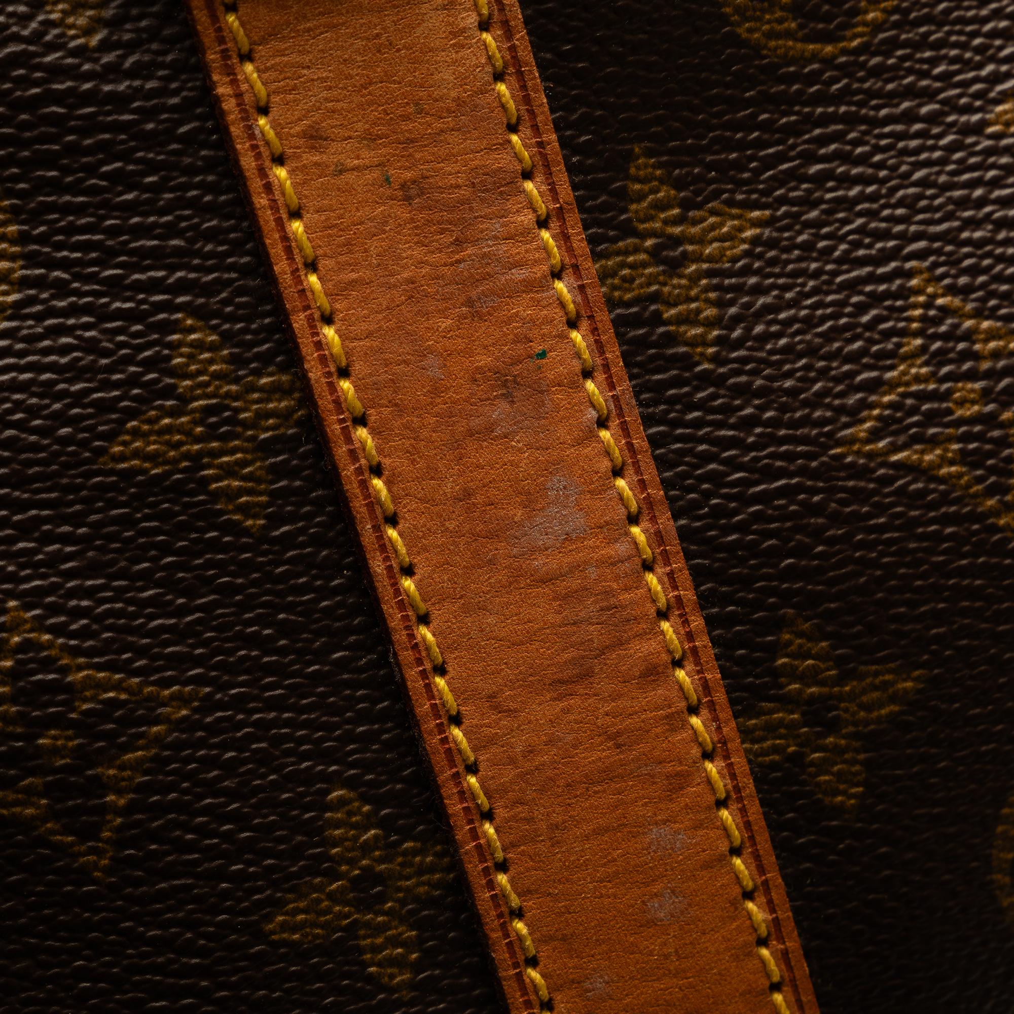 Louis Vuitton Monogram Keepall Bandouliere 55 (SHG-52Wj6V)