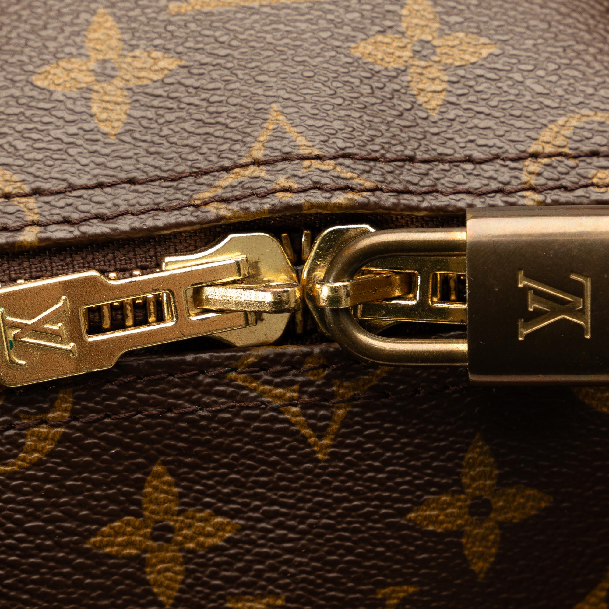 Louis Vuitton Monogram Keepall Bandouliere 55 (SHG-52Wj6V)