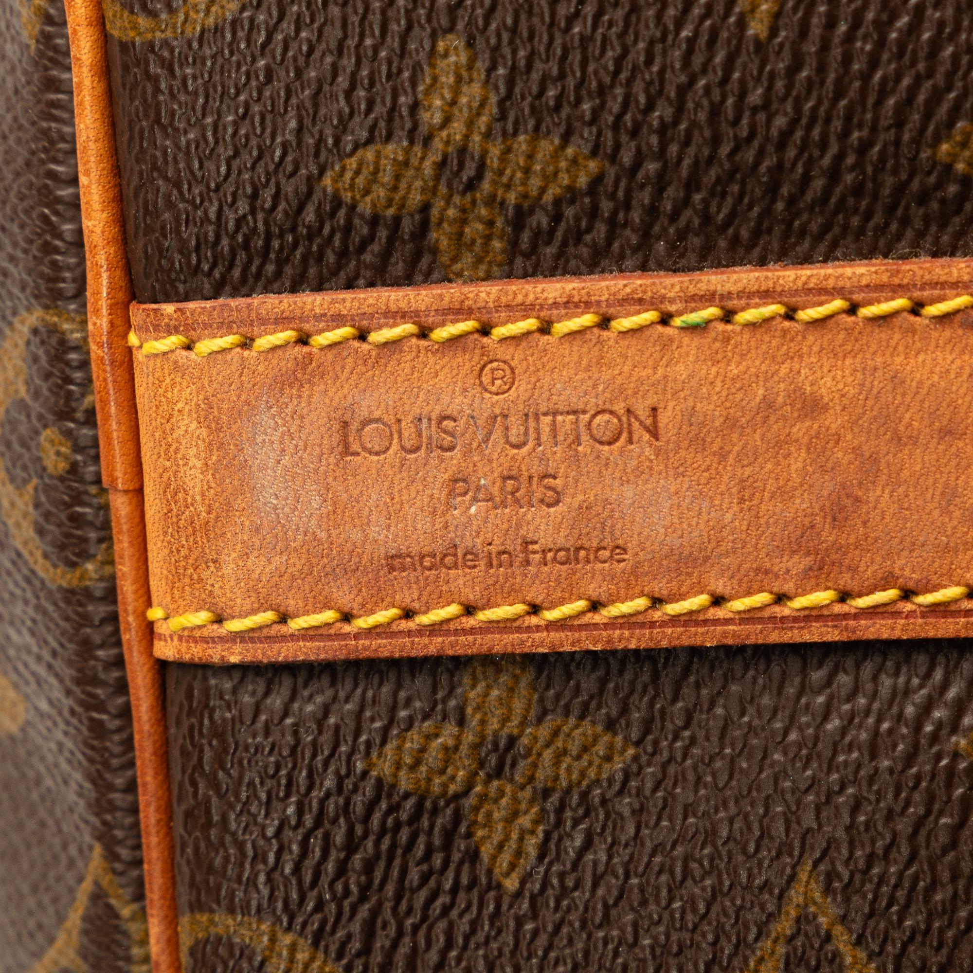 Louis Vuitton Monogram Keepall Bandouliere 55 (SHG-52Wj6V)