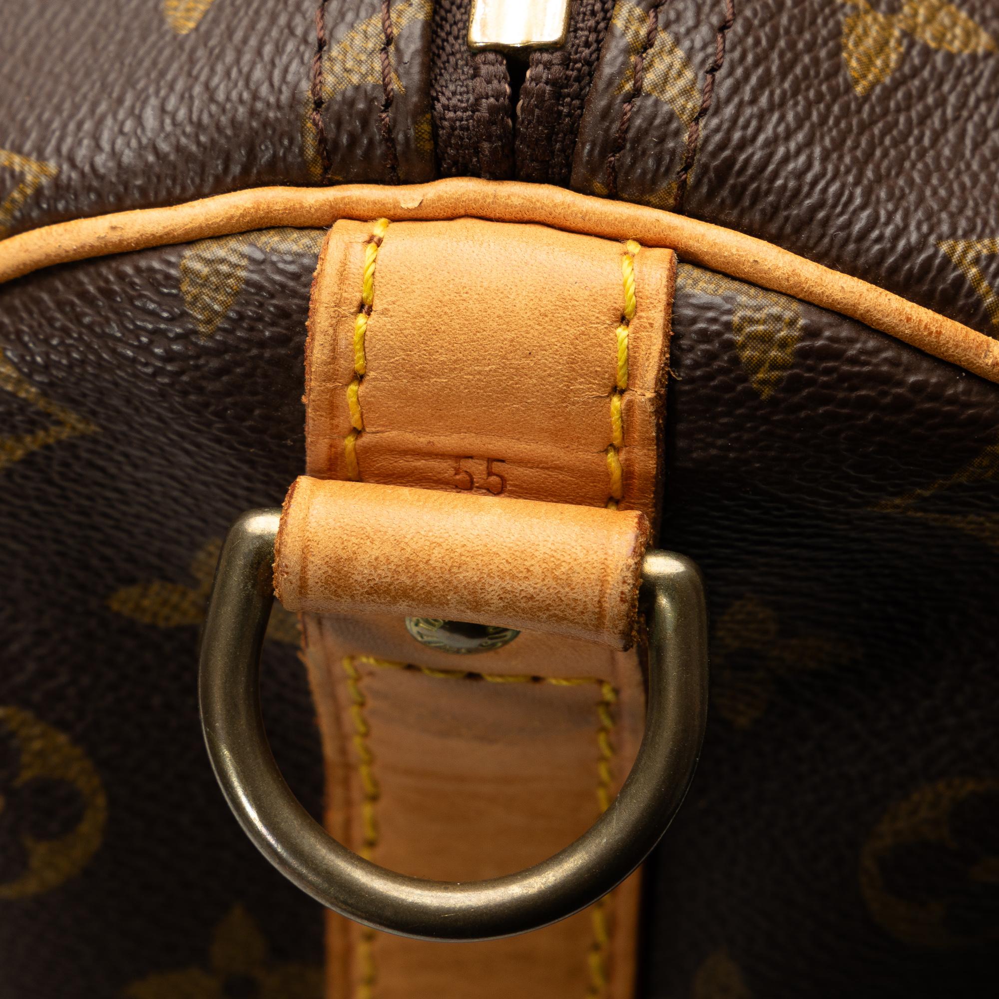 Louis Vuitton Monogram Keepall Bandouliere 55 (SHG-0hpYba)