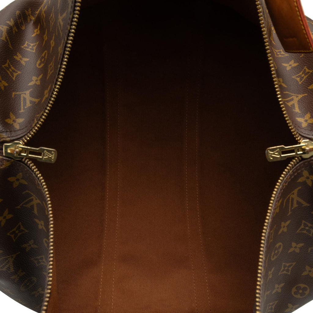 Louis Vuitton Monogram Keepall Bandouliere 55 (SHG-0hpYba)