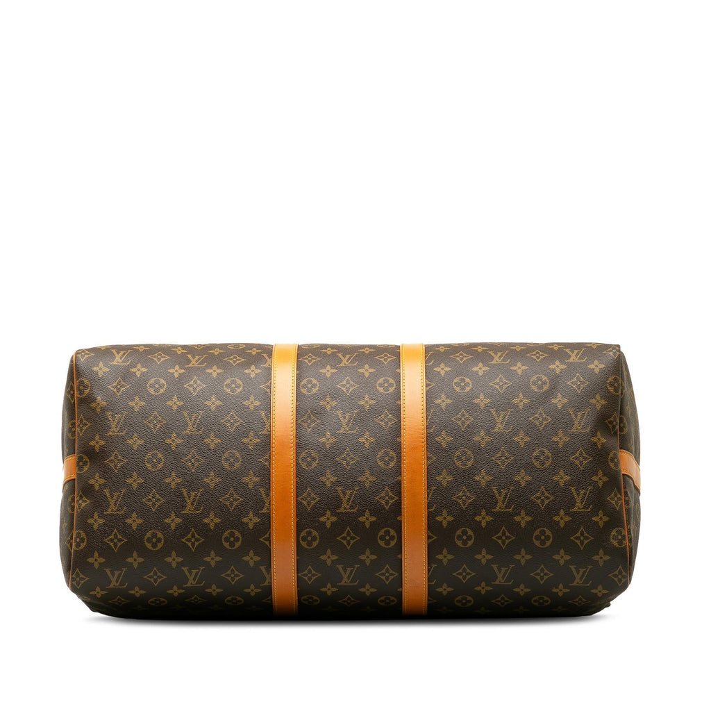 Louis Vuitton Monogram Keepall Bandouliere 55 (SHG-M3yKgU)