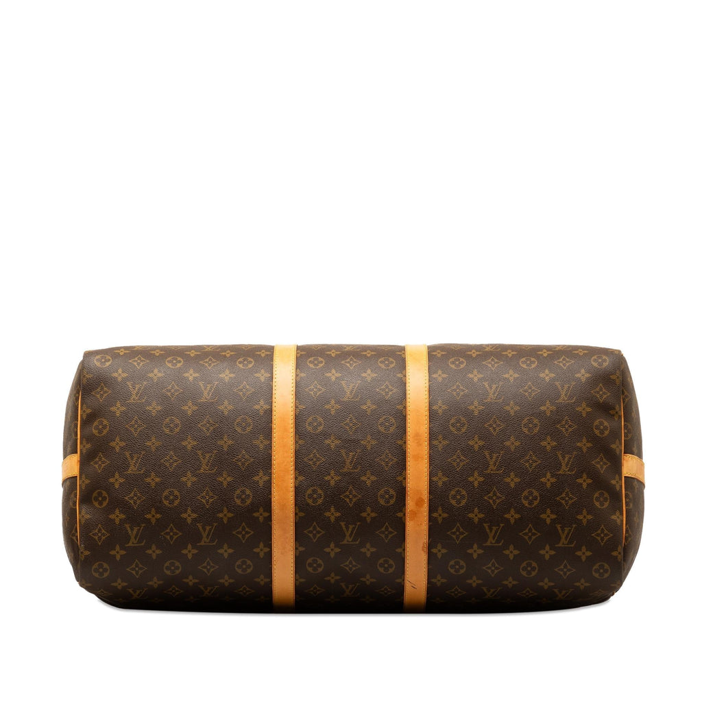 Louis Vuitton Monogram Keepall Bandouliere 55 (SHG-1UR8D0)