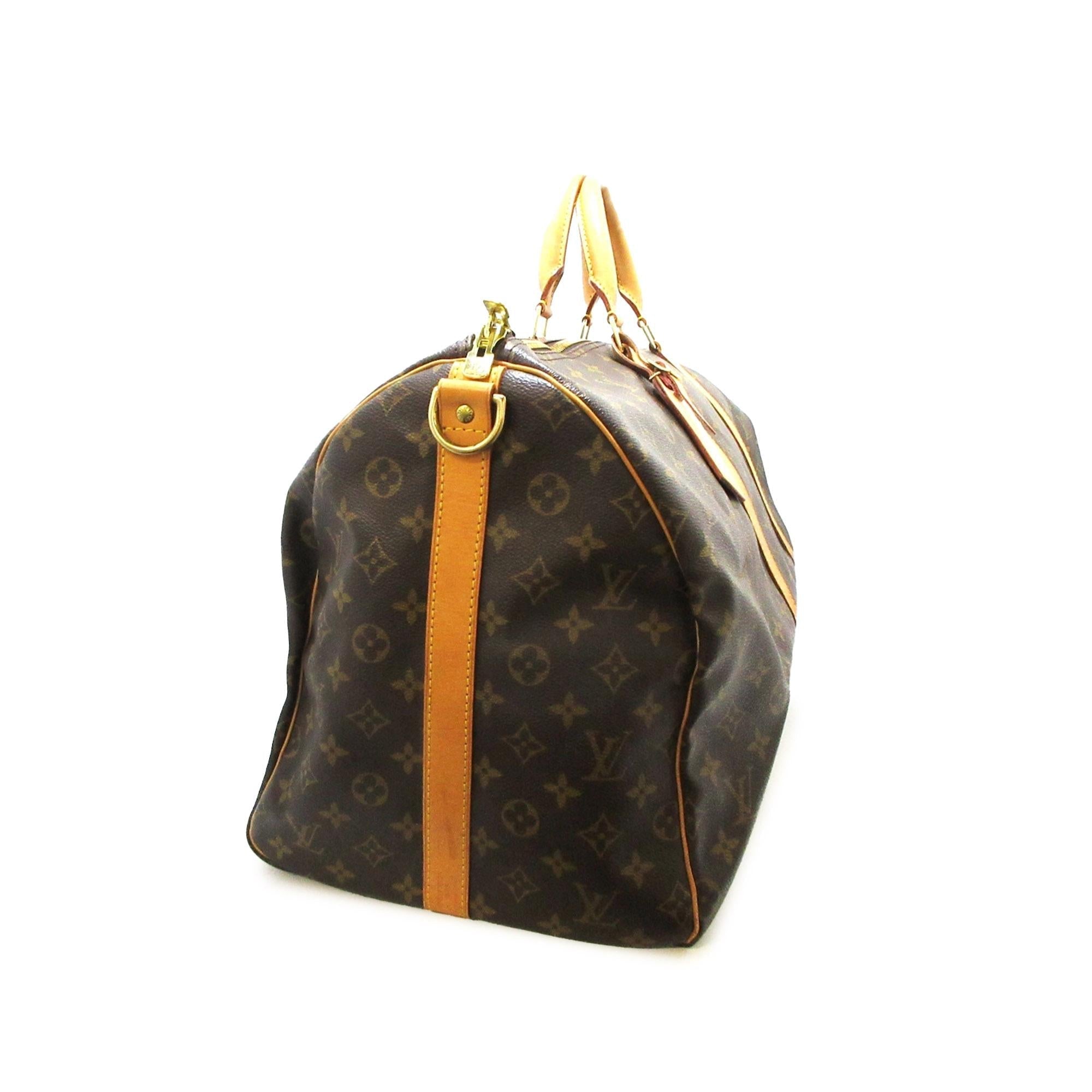 Louis Vuitton Monogram Keepall Bandouliere 55 (SHG-WJqLXE)