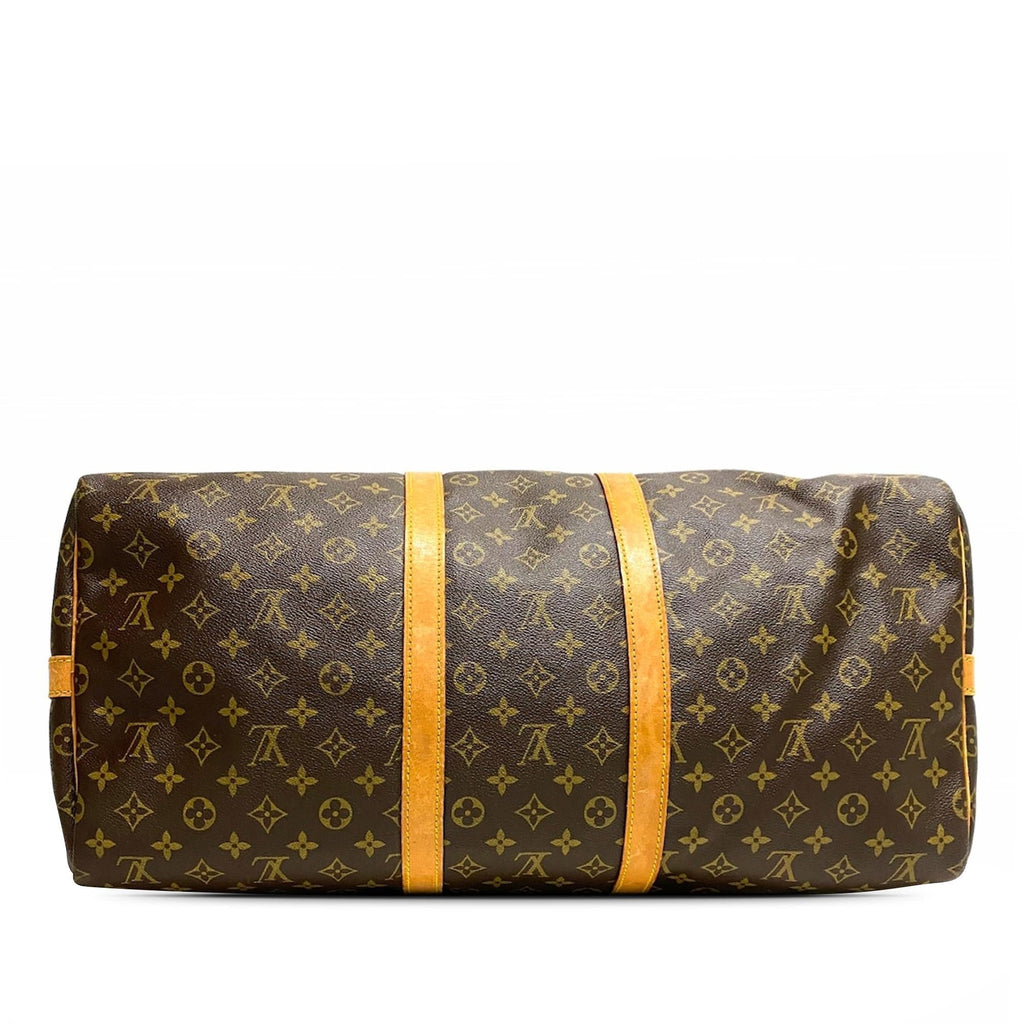Louis Vuitton Monogram Keepall Bandouliere 55 (SHG-SMJFAd)