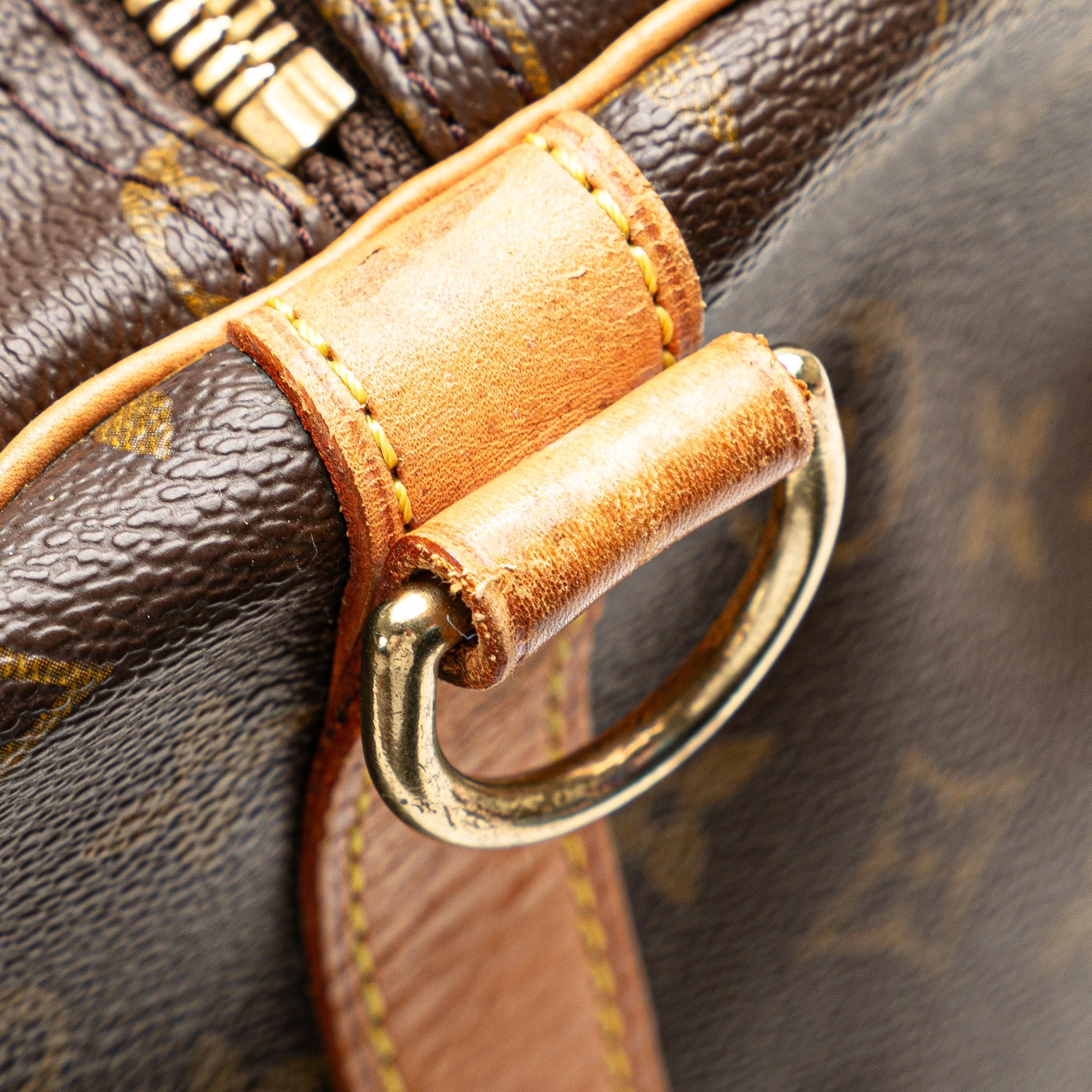 Louis Vuitton Monogram Keepall Bandouliere 55 (SHG-95ReHo)