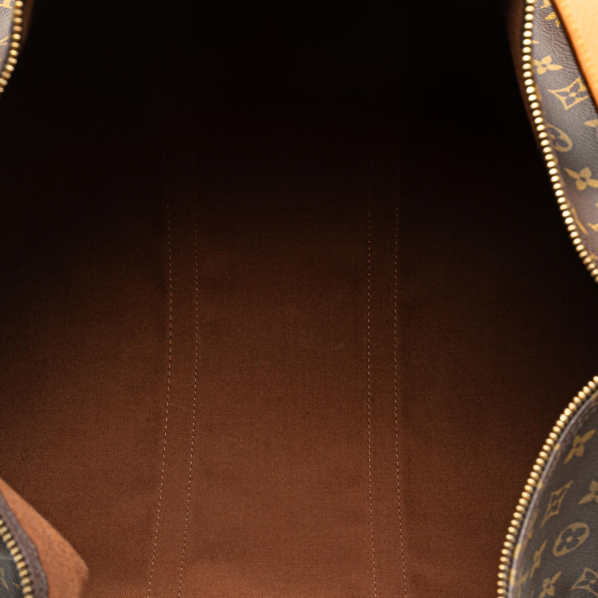 Louis Vuitton Monogram Keepall Bandouliere 55 (SHG-QzZsJf)
