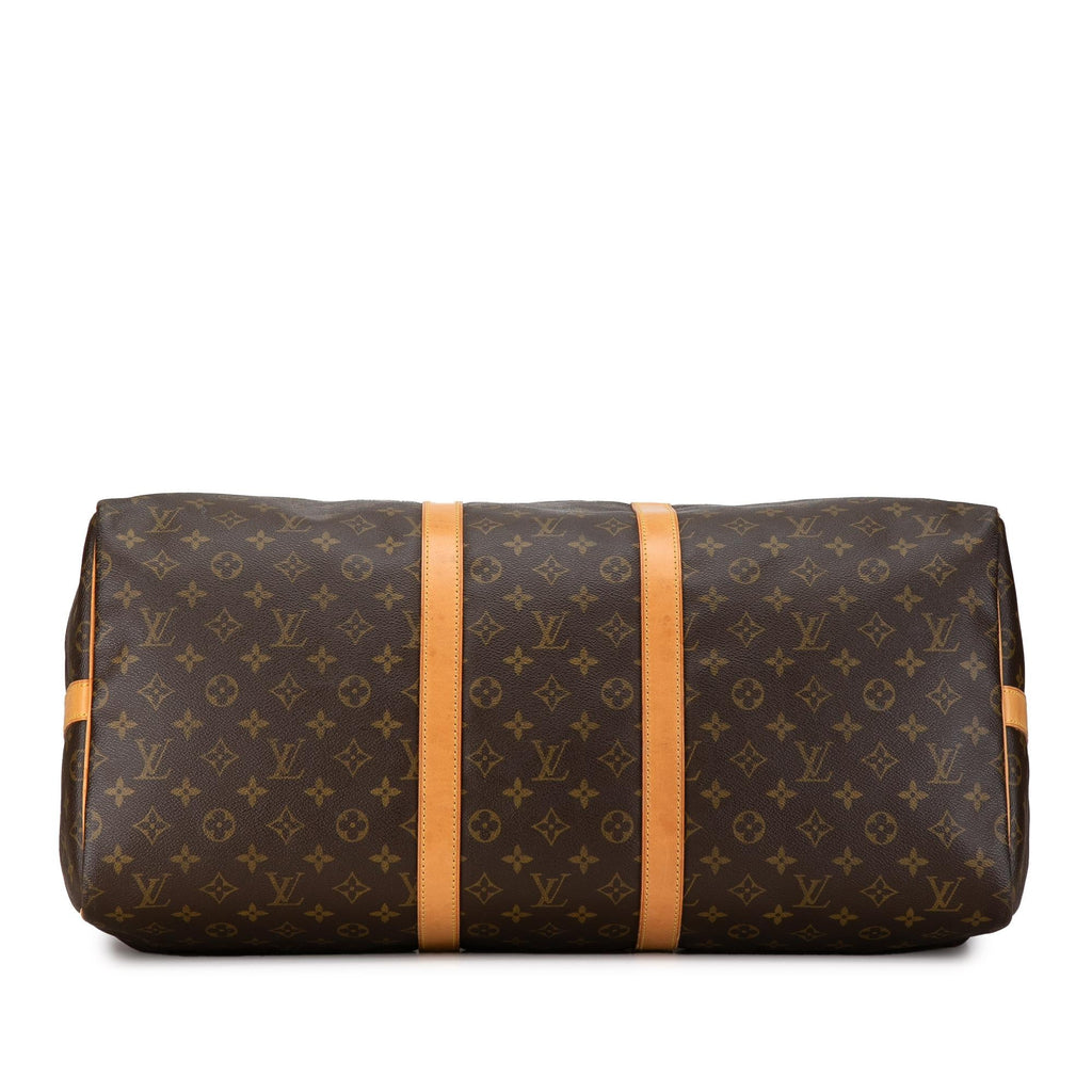 Louis Vuitton Monogram Keepall Bandouliere 55 (SHG-0A3Jq6)
