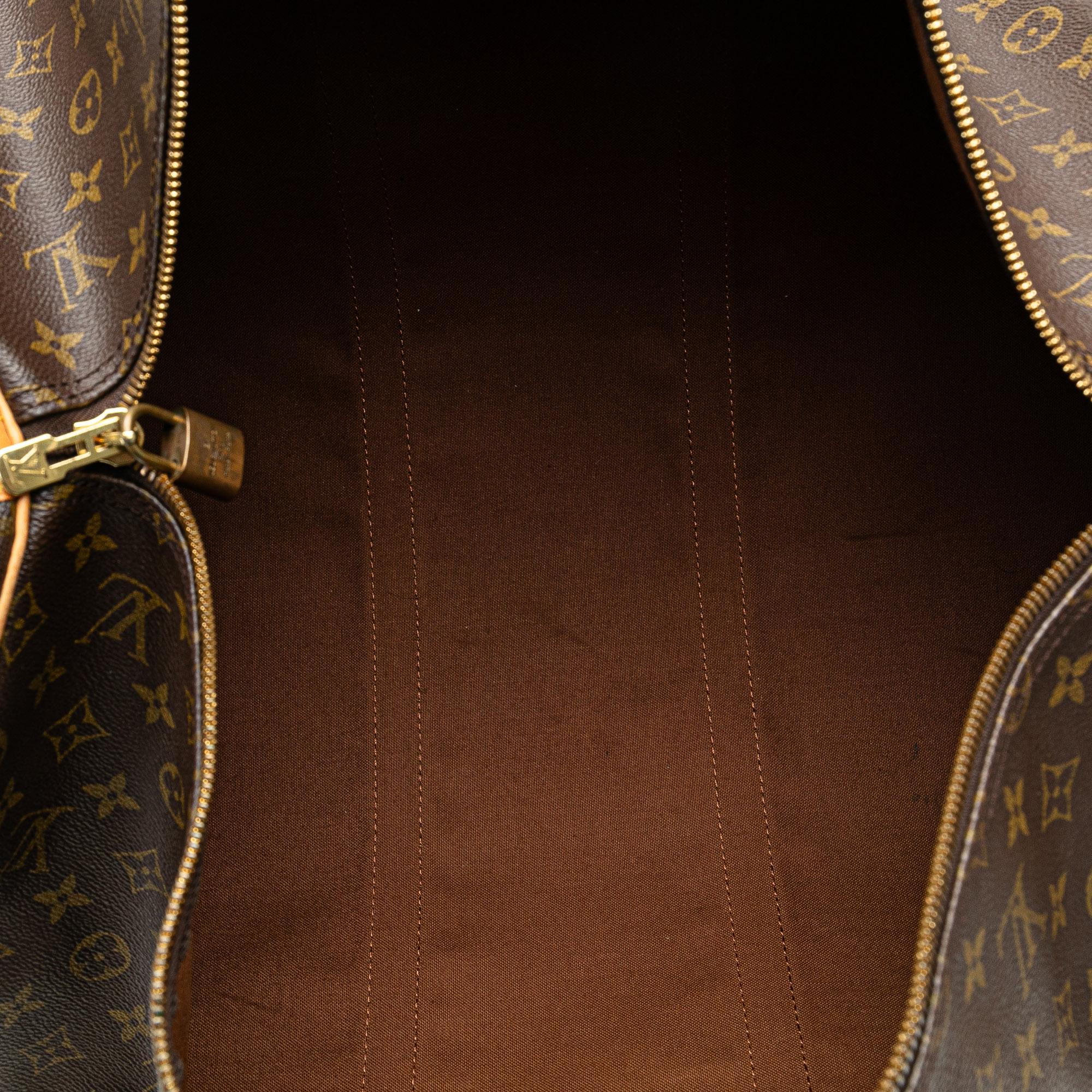 Louis Vuitton Monogram Keepall Bandouliere 55 (SHG-0A3Jq6)