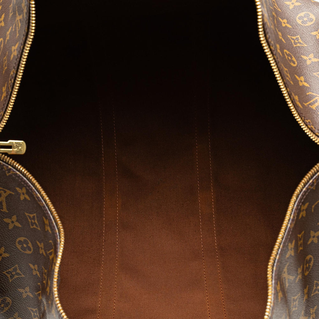 Louis Vuitton Monogram Keepall Bandouliere 55 (SHG-pPxTRD)