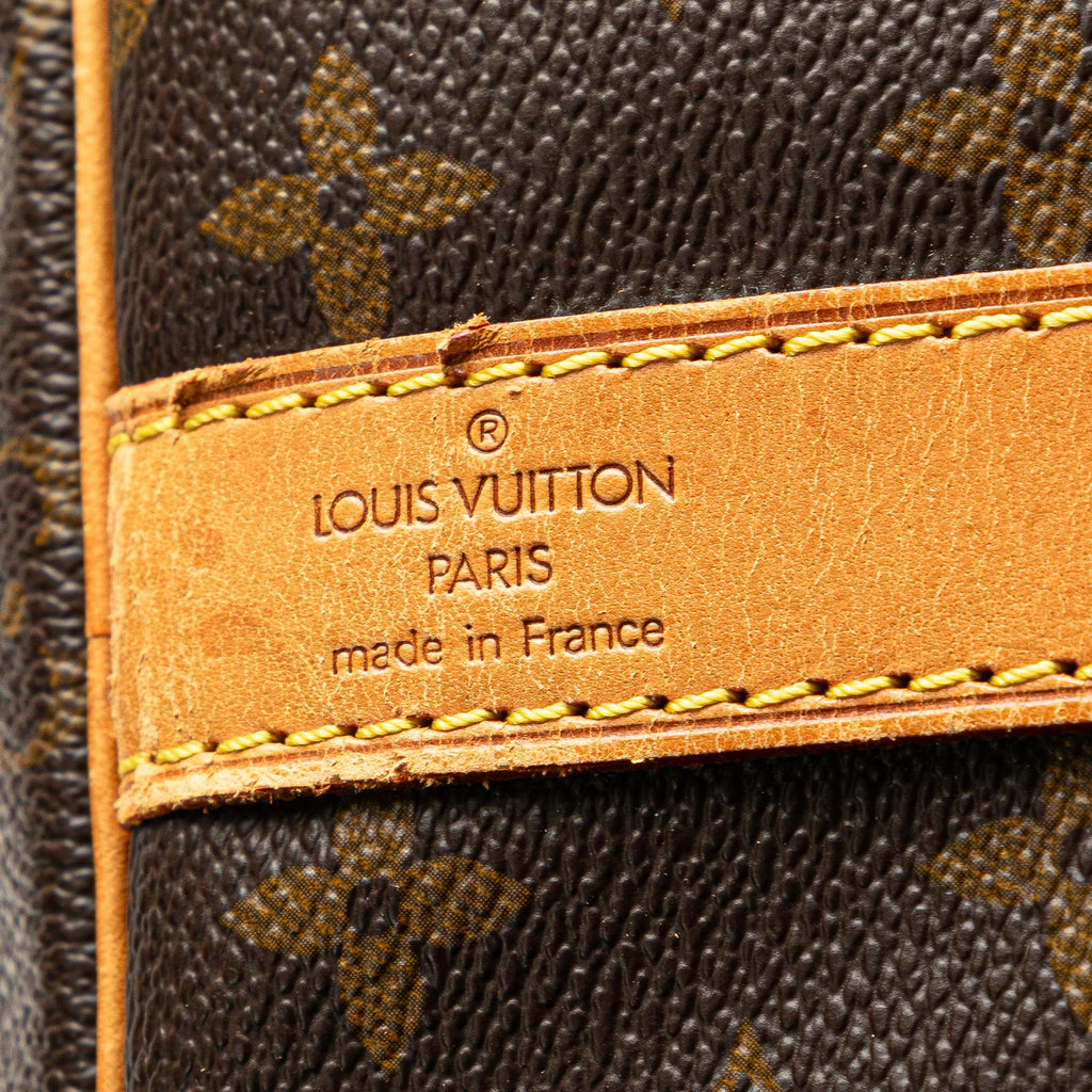 Louis Vuitton Monogram Keepall Bandouliere 55 (SHG-pPxTRD)