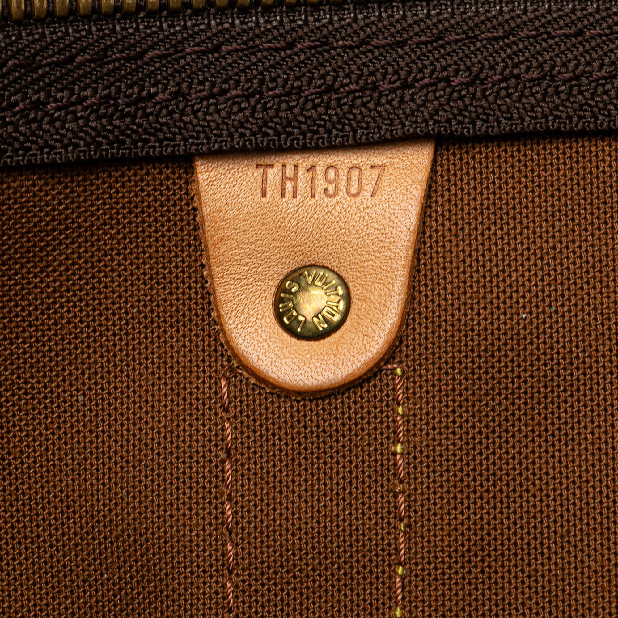 Louis Vuitton Monogram Keepall Bandouliere 55 (SHG-doDQIR)