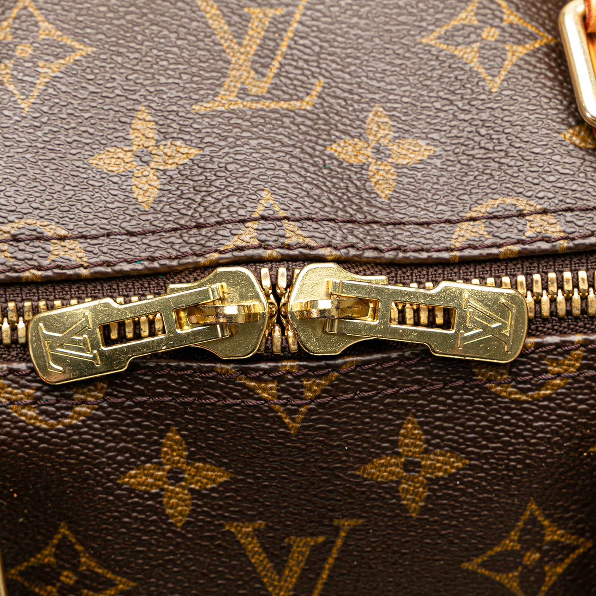 Louis Vuitton Monogram Keepall Bandouliere 55 (SHG-doDQIR)