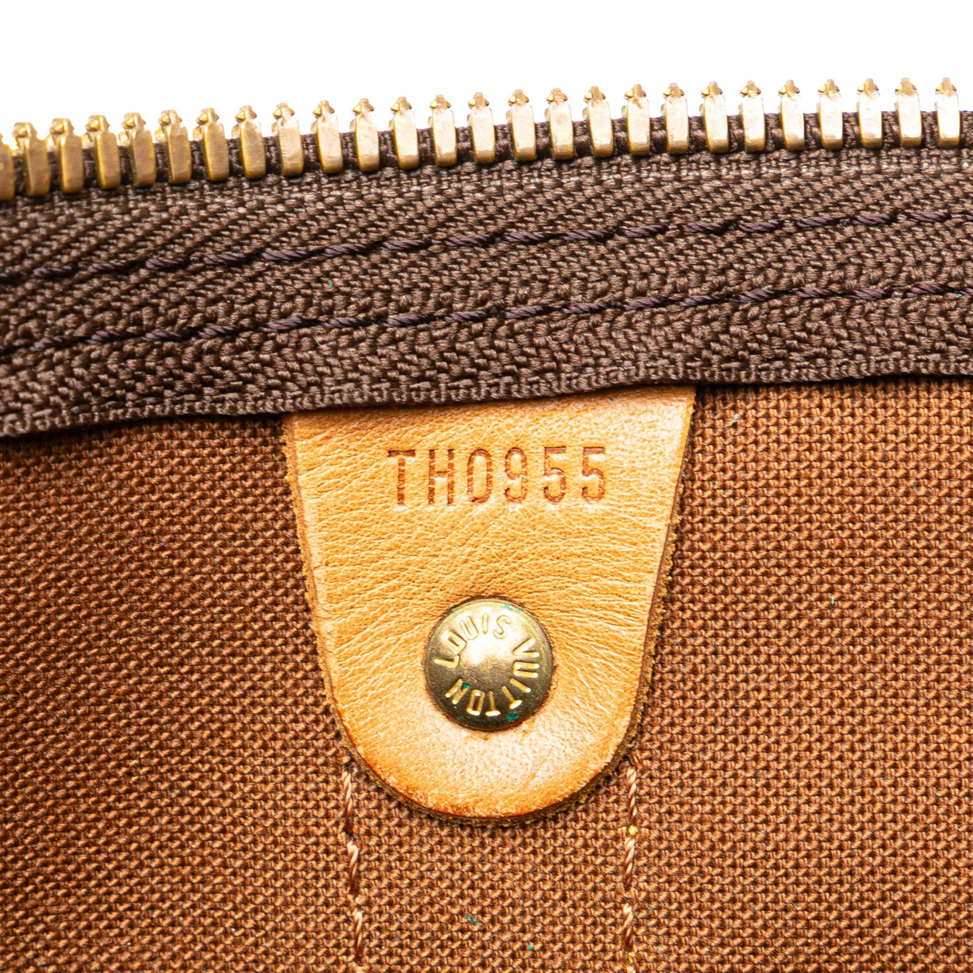 Louis Vuitton Monogram Keepall Bandouliere 55 (SHG-hgNPqQ)