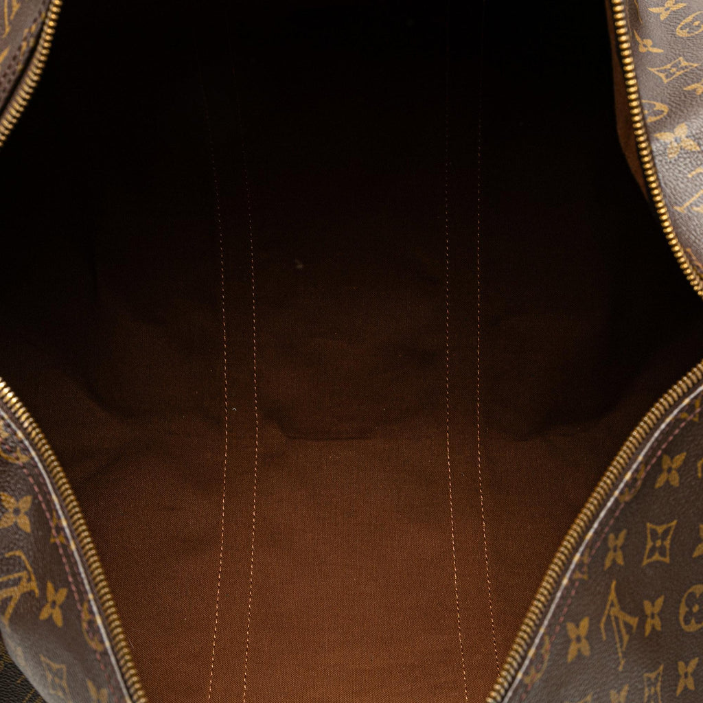 Louis Vuitton Monogram Keepall Bandouliere 55 (SHG-hgNPqQ)
