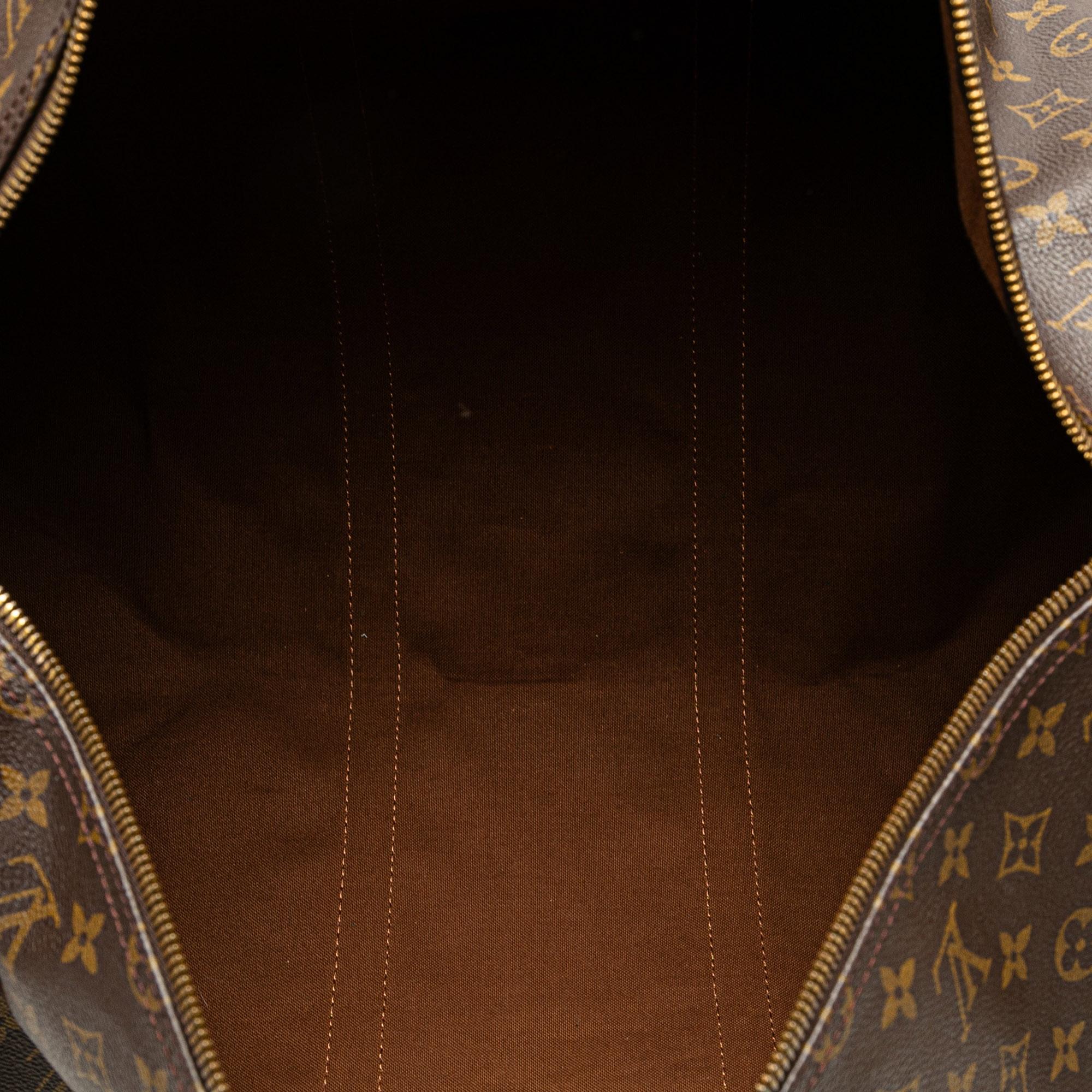 Louis Vuitton Monogram Keepall Bandouliere 55 (SHG-hgNPqQ)