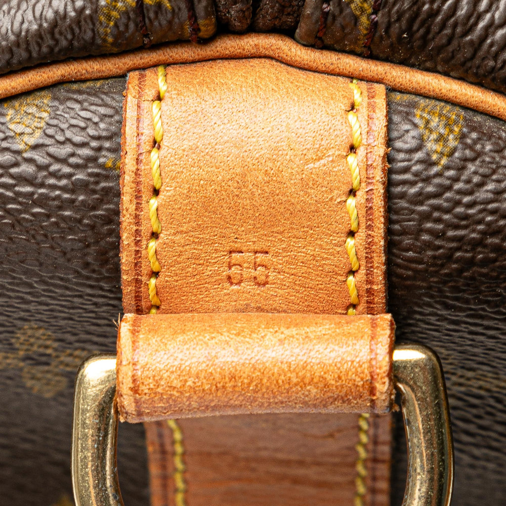 Louis Vuitton Monogram Keepall Bandouliere 55 (SHG-yIMiTA)