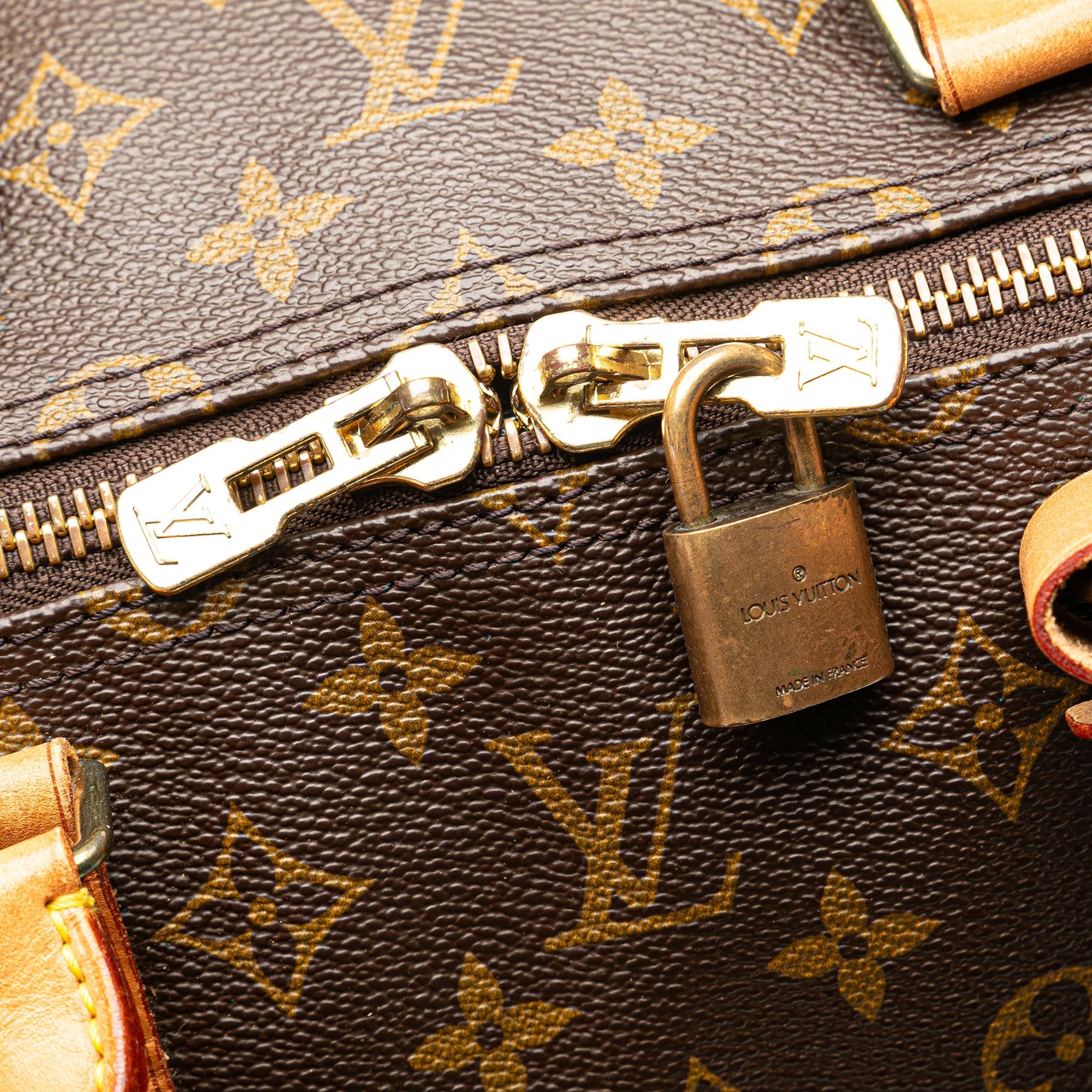 Louis Vuitton Monogram Keepall Bandouliere 55 (SHG-akUzro)