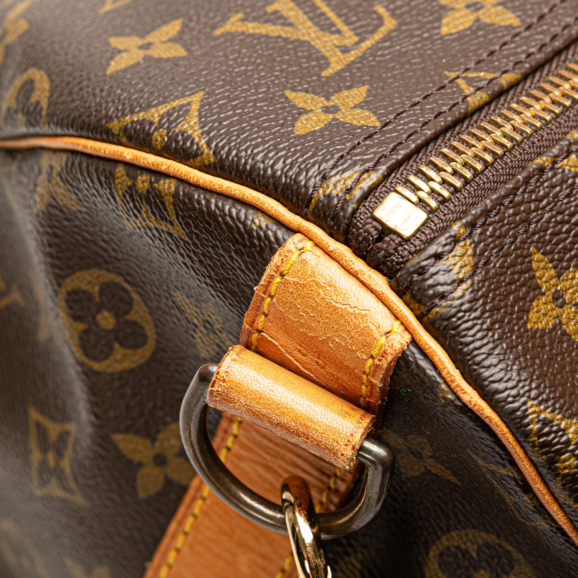 Louis Vuitton Monogram Keepall Bandouliere 55 (SHG-akUzro)