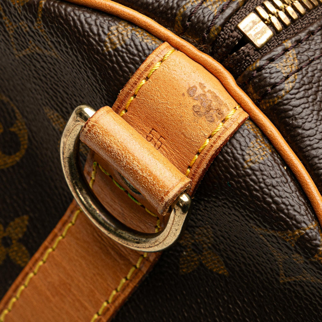 Louis Vuitton Monogram Keepall Bandouliere 55 (SHG-H7fL99)