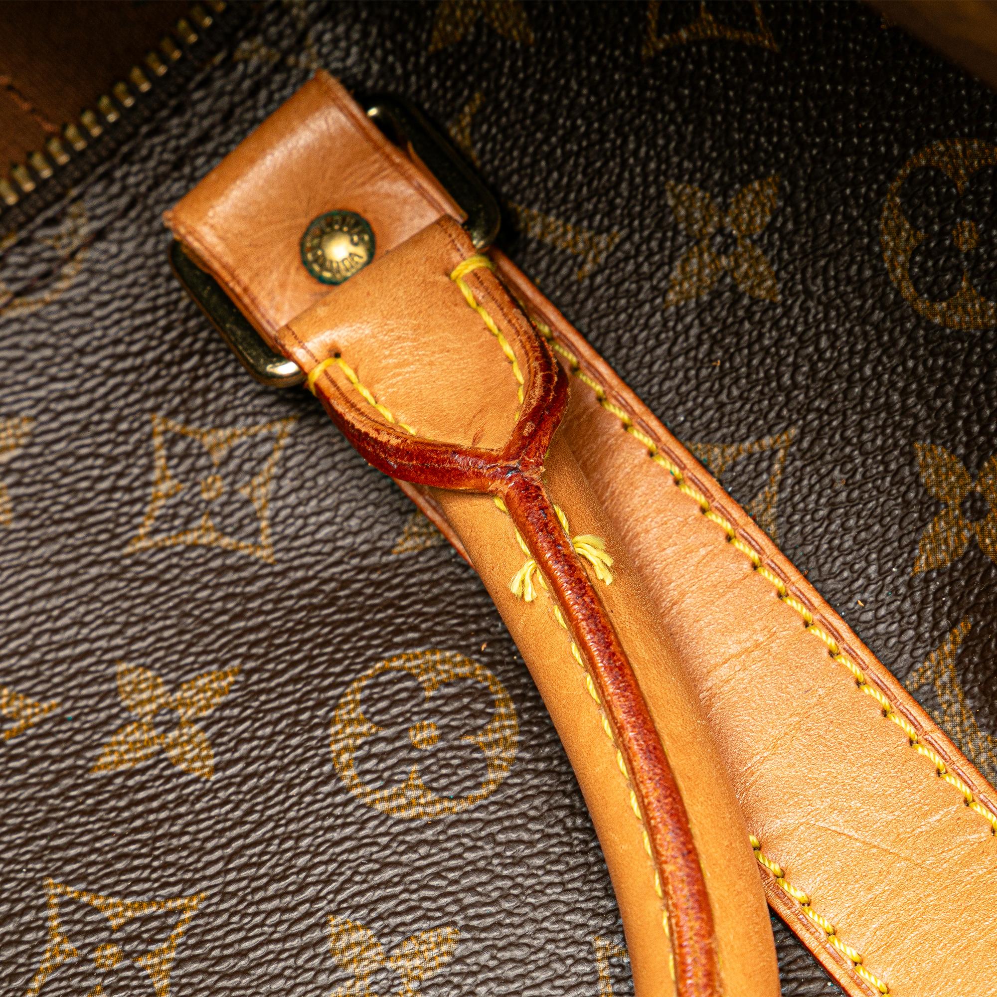 Louis Vuitton Monogram Keepall Bandouliere 55 (SHG-H7fL99)