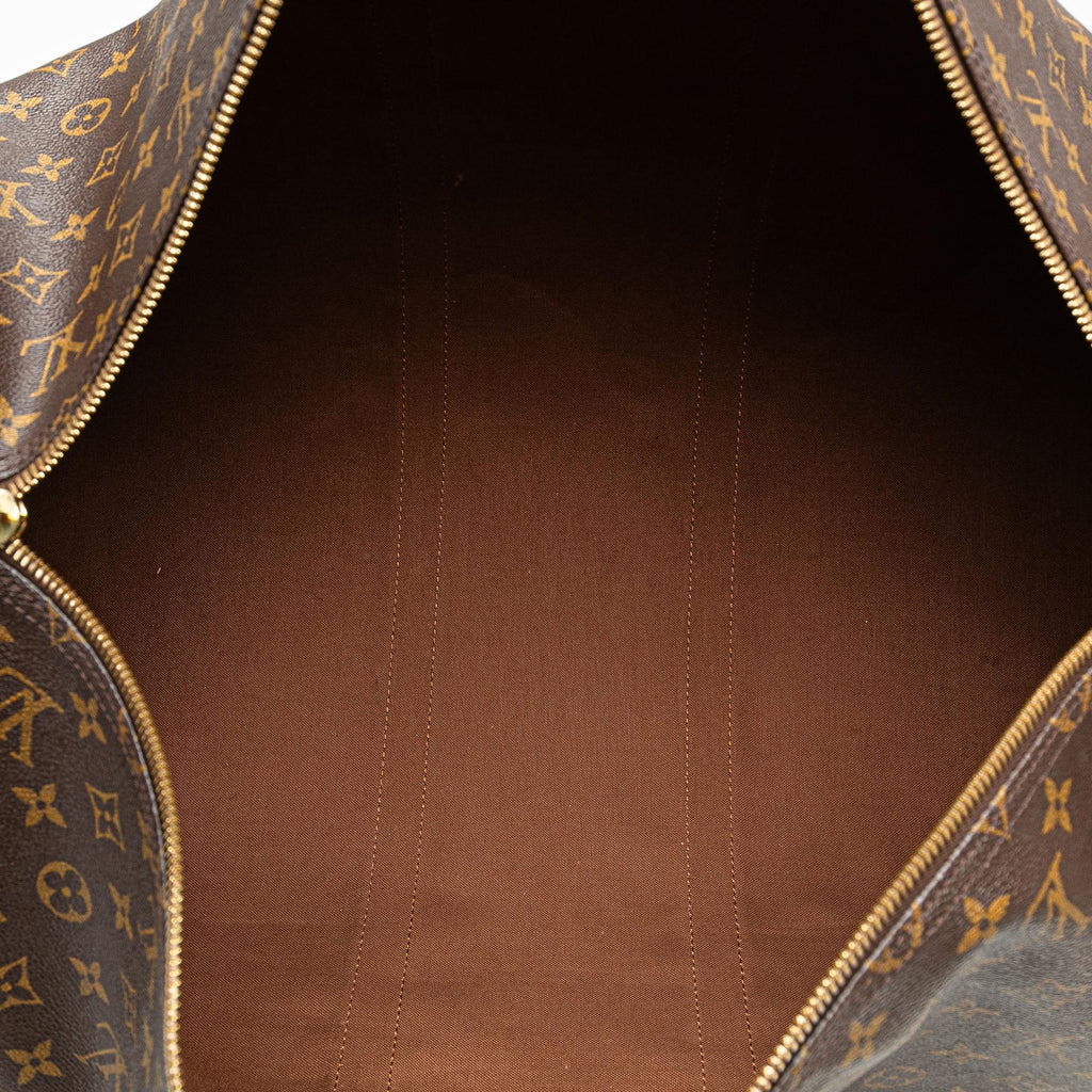 Louis Vuitton Monogram Keepall Bandouliere 55 (SHG-6equIM)