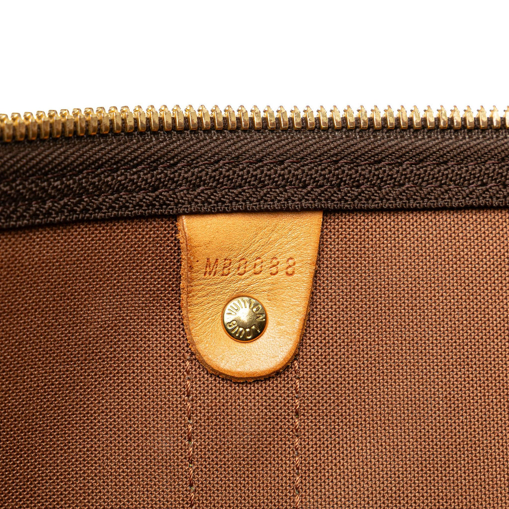 Louis Vuitton Monogram Keepall Bandouliere 55 (SHG-6equIM)