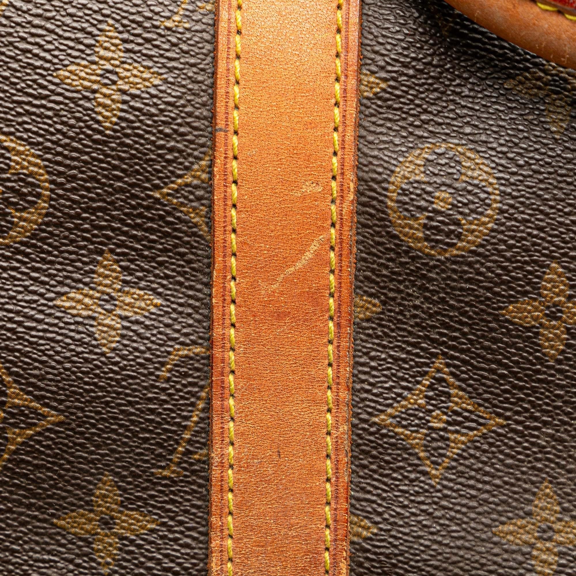 Louis Vuitton Monogram Keepall Bandouliere 55 (SHG-EvL2Ux)