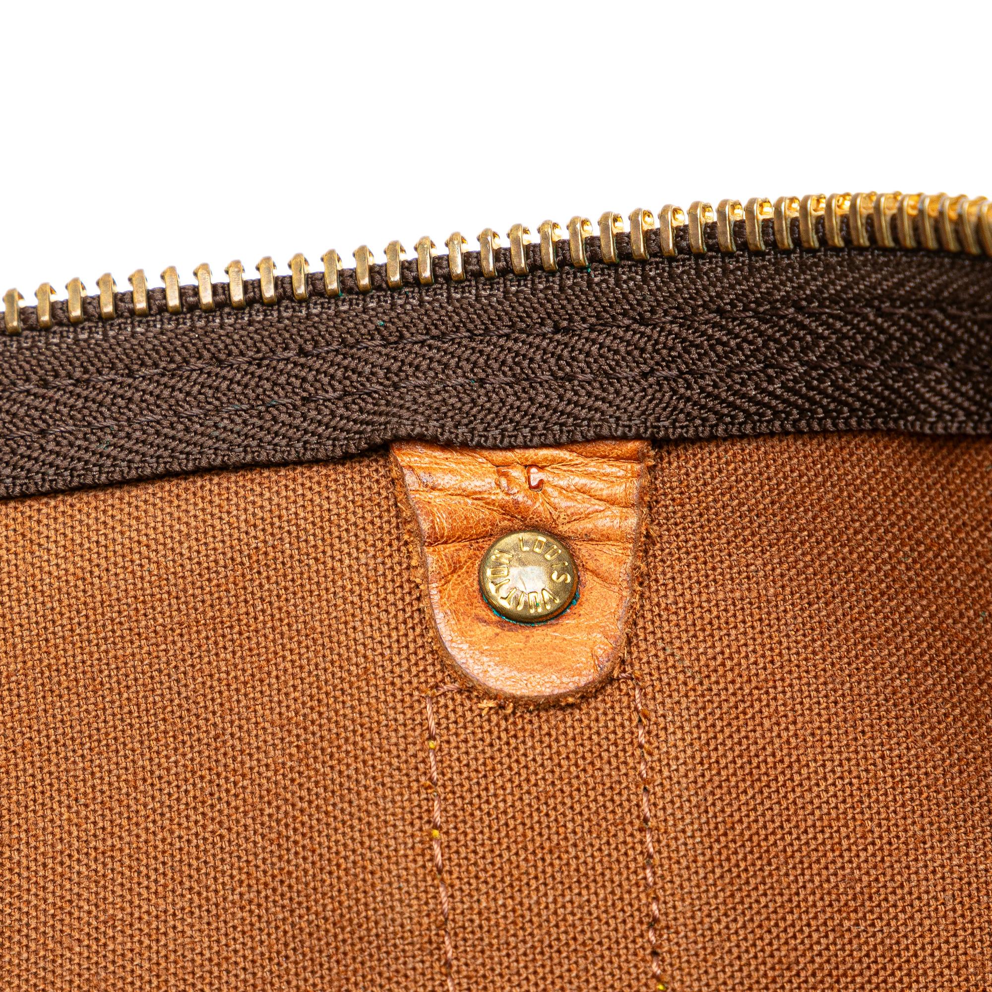 Louis Vuitton Monogram Keepall Bandouliere 55 (SHG-rmnEQZ)