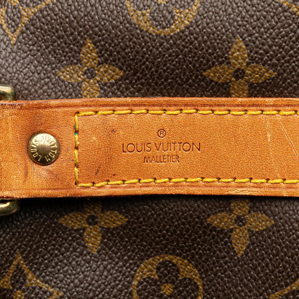 Louis Vuitton Monogram Keepall Bandouliere 55 (SHG-rmnEQZ)