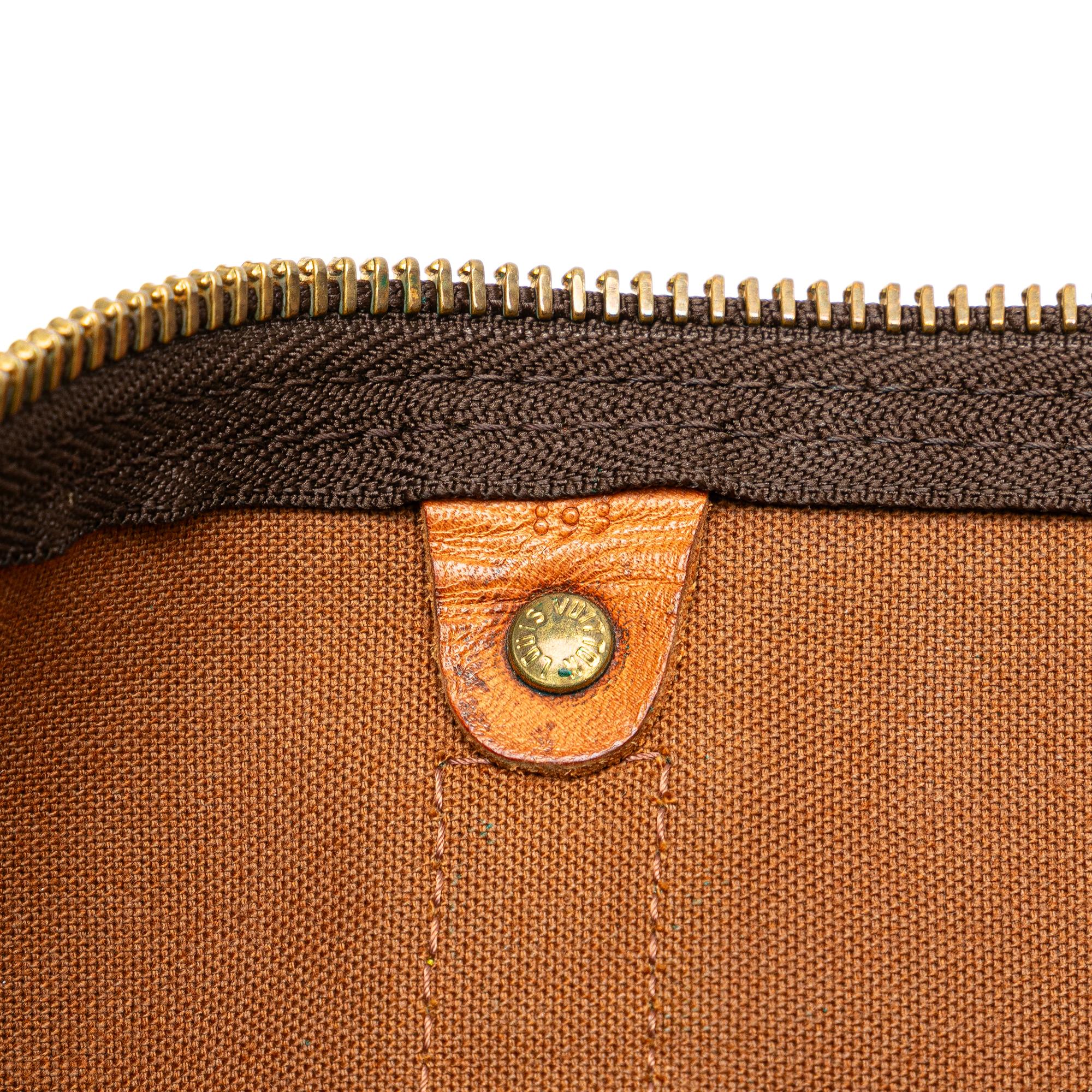 Louis Vuitton Monogram Keepall Bandouliere 55 (SHG-rmnEQZ)