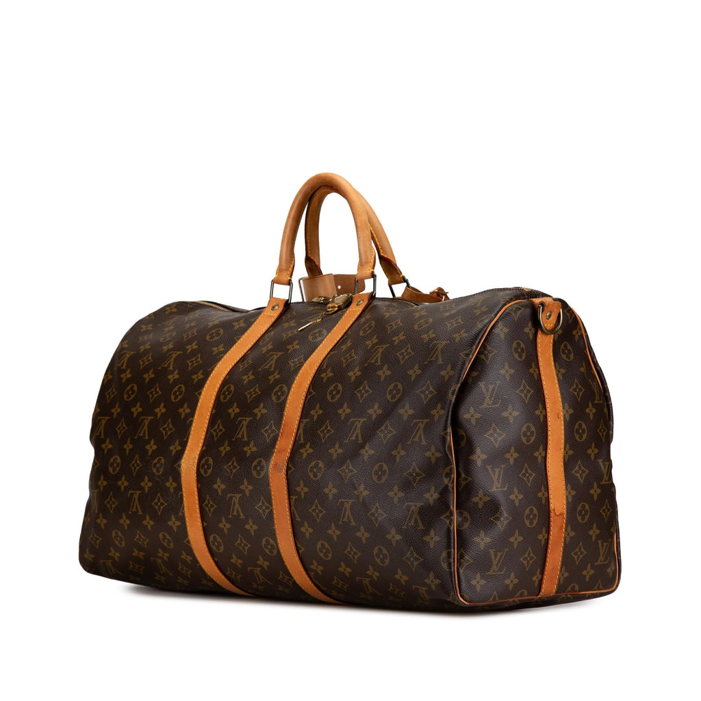Louis Vuitton Monogram Keepall Bandouliere 55 (SHG-0NYOxa)