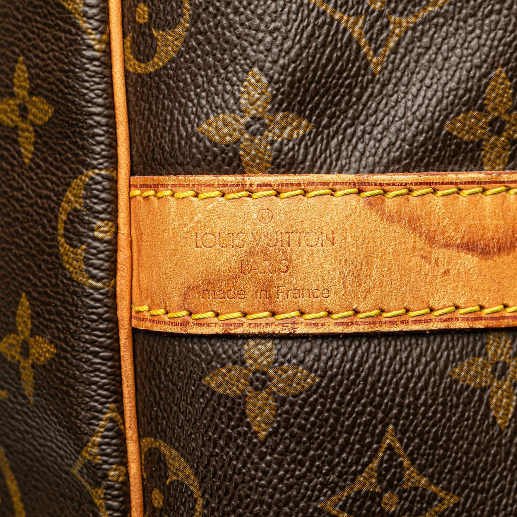 Louis Vuitton Monogram Keepall Bandouliere 55 (SHG-maXe0N)
