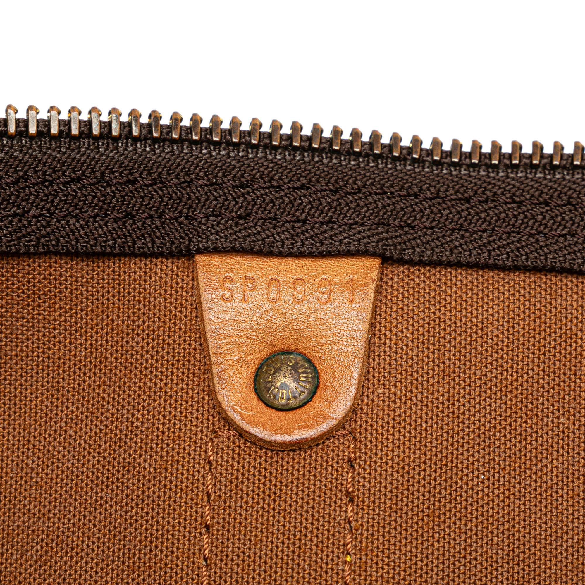 Louis Vuitton Monogram Keepall Bandouliere 55 (SHG-maXe0N)