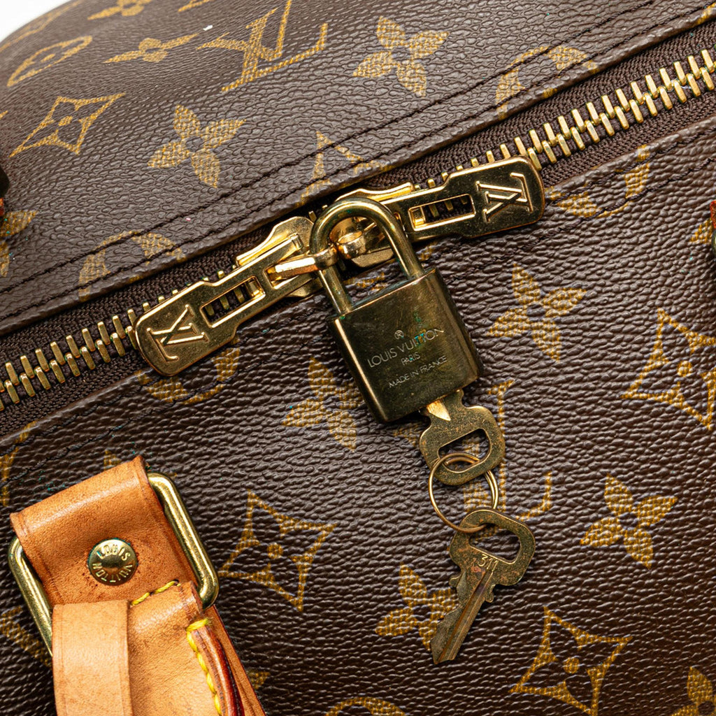 Louis Vuitton Monogram Keepall Bandouliere 55 (SHG-JlqJod)