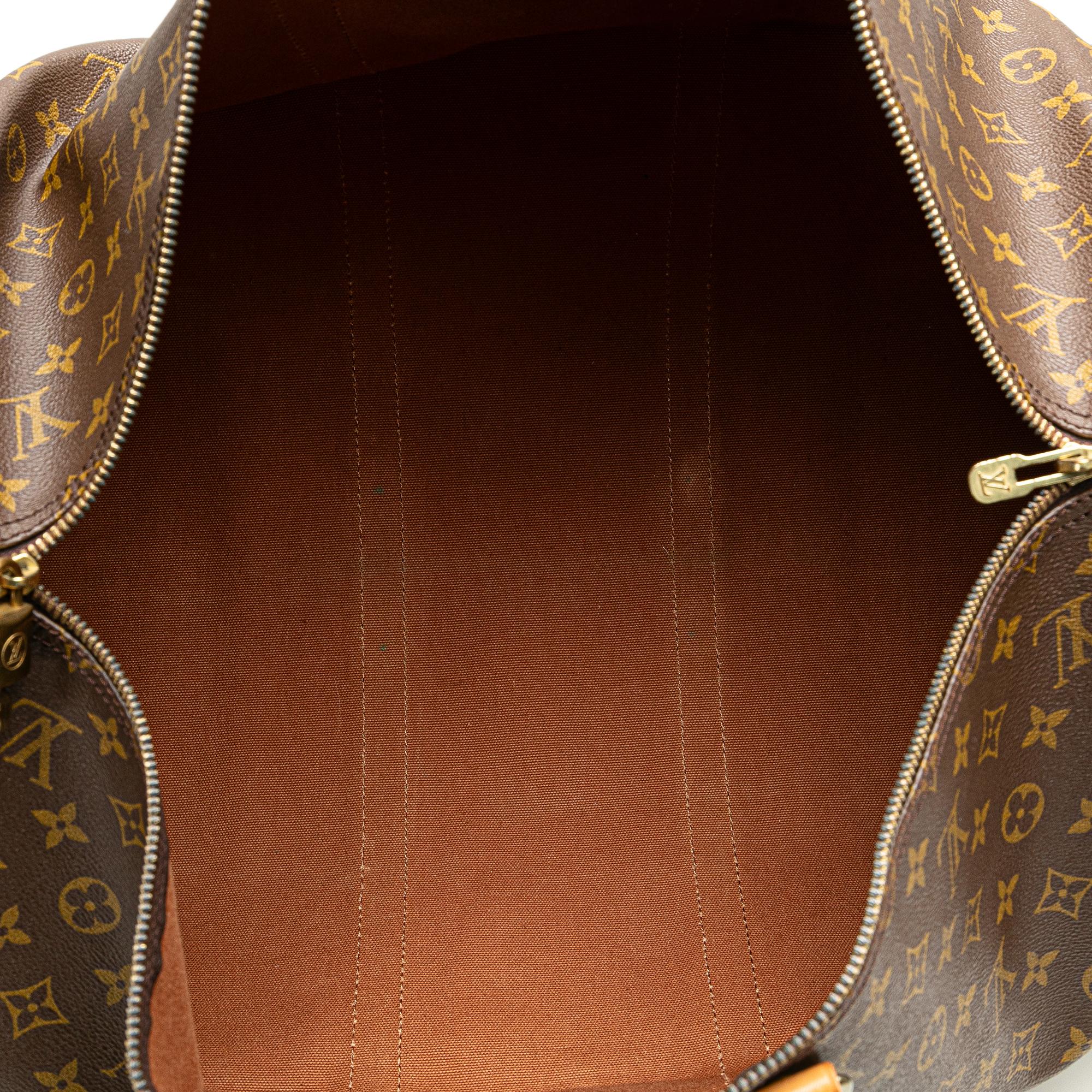 Louis Vuitton Monogram Keepall Bandouliere 55 (SHG-ntRdih)