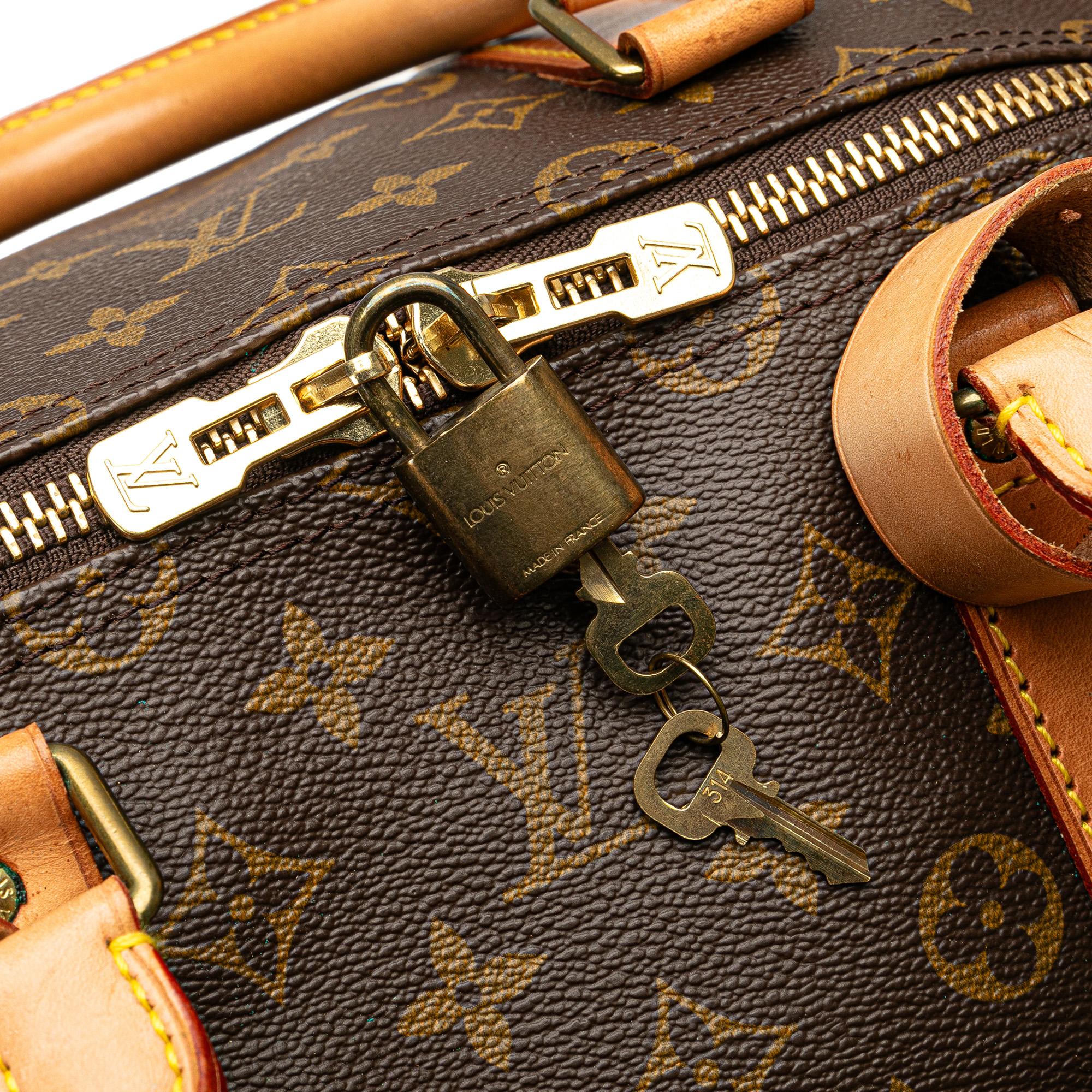Louis Vuitton Monogram Keepall Bandouliere 55 (SHG-ruiWPj)
