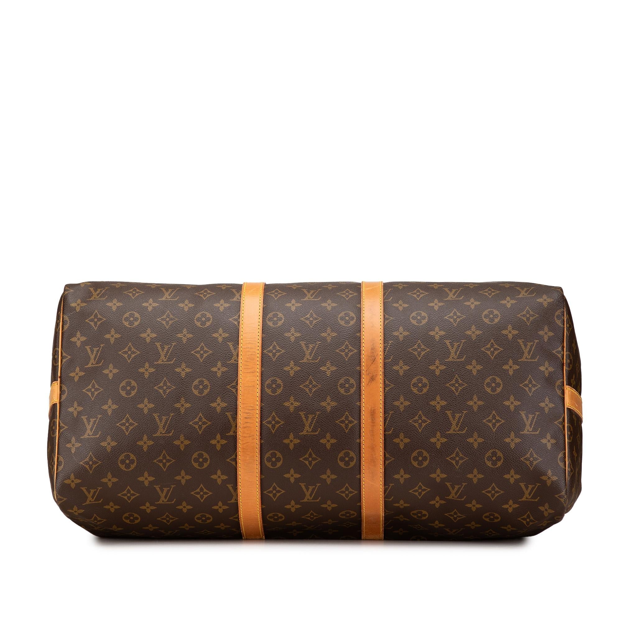 Louis Vuitton Monogram Keepall Bandouliere 55