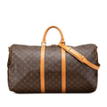 Louis Vuitton Monogram Keepall Bandouliere 55