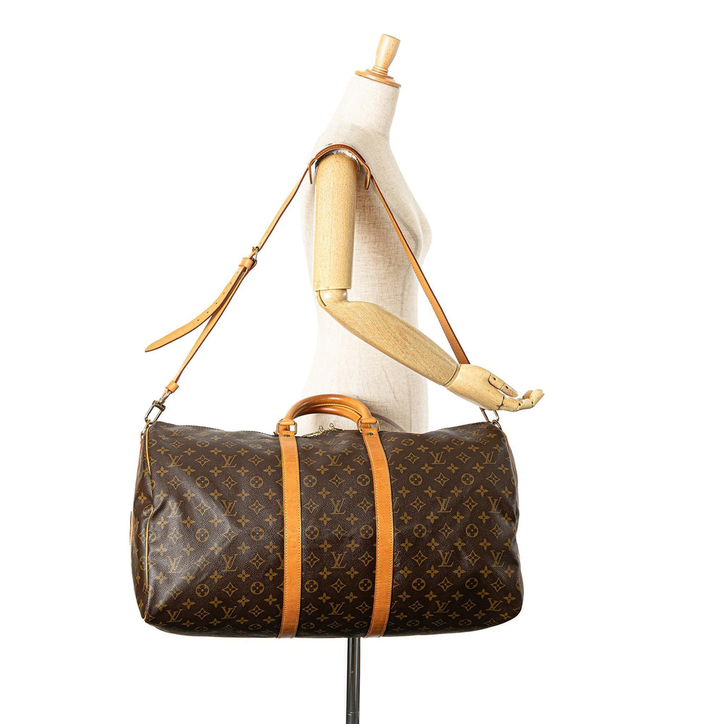 Louis Vuitton Monogram Keepall Bandouliere 55