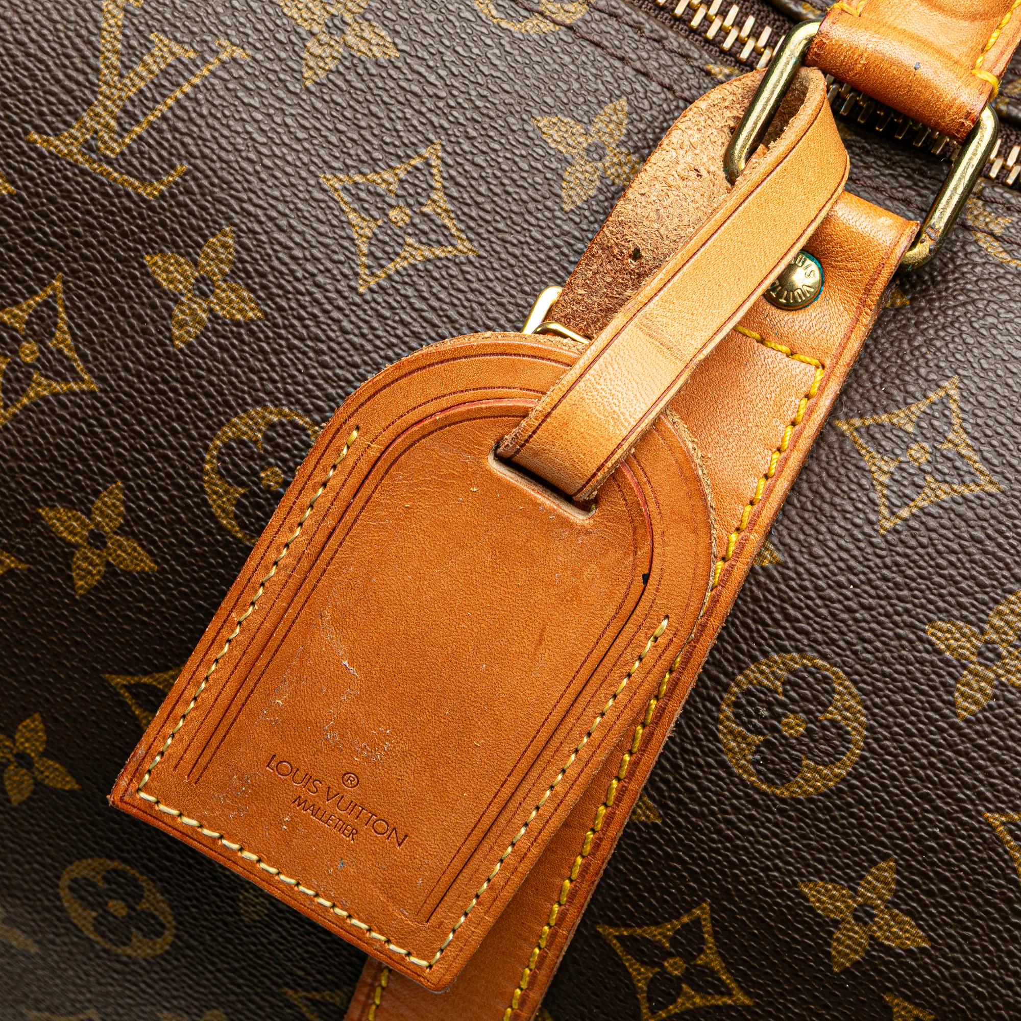 Louis Vuitton Monogram Keepall Bandouliere 55