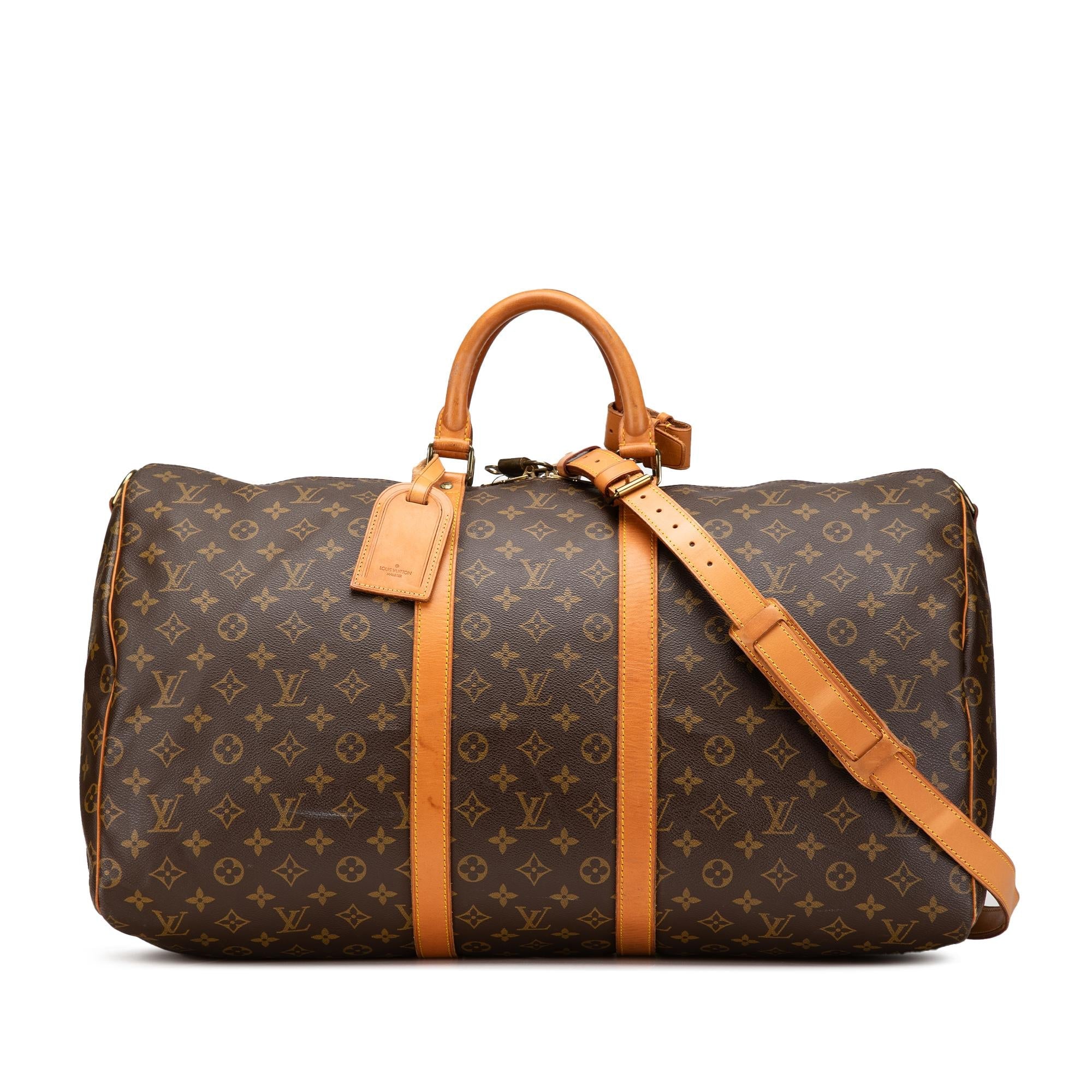 Louis Vuitton Monogram Keepall Bandouliere 55