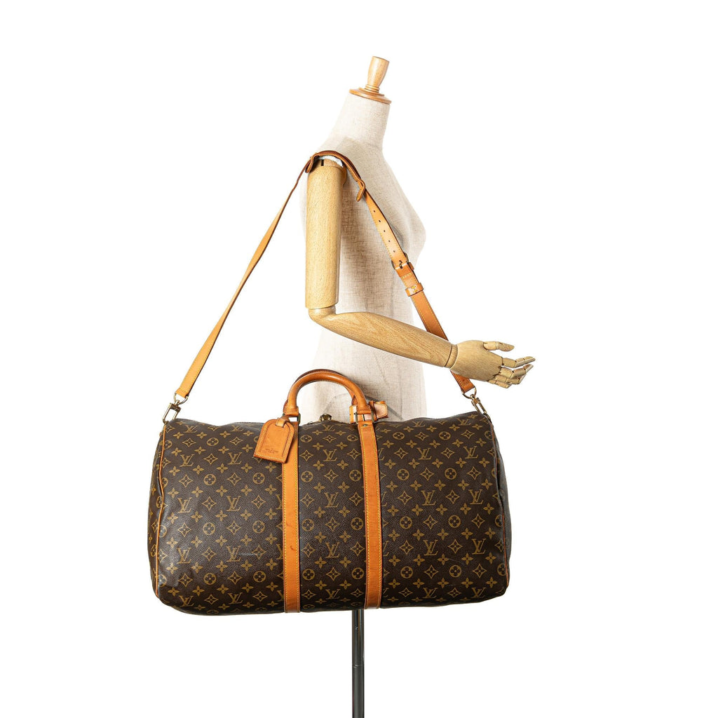 Louis Vuitton Monogram Keepall Bandouliere 55