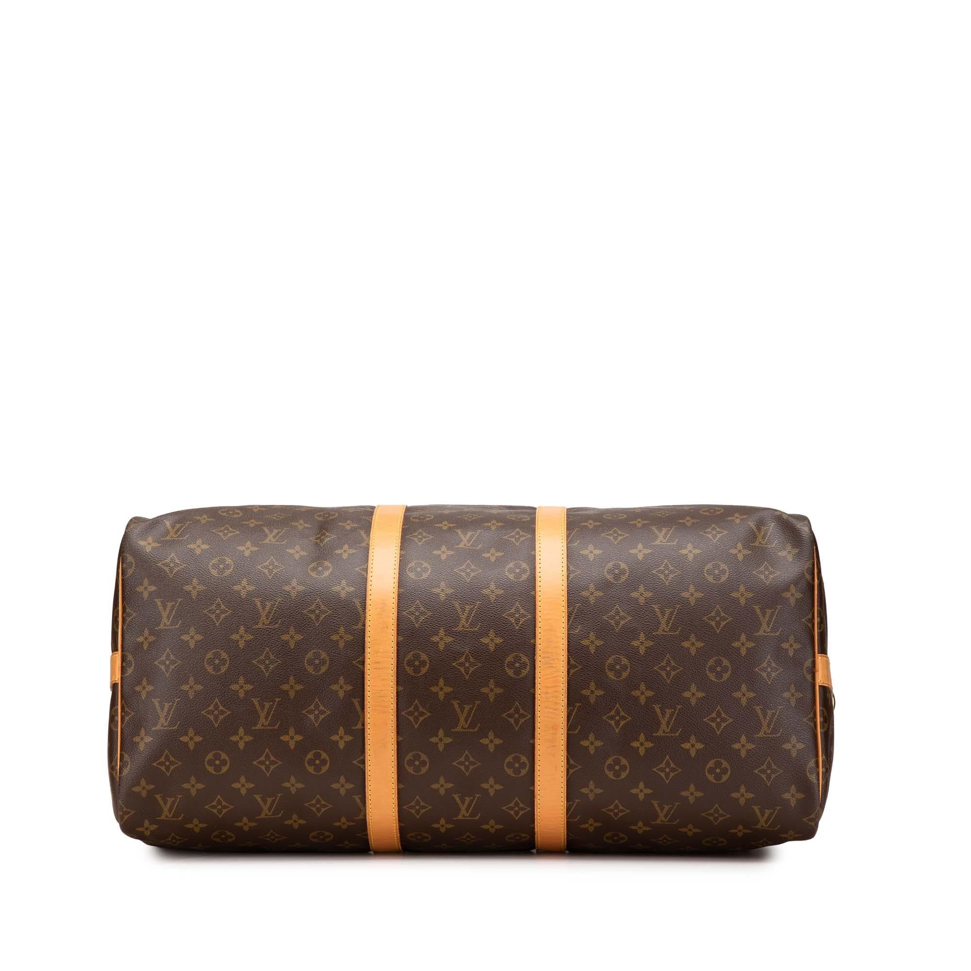 Louis Vuitton Monogram Keepall Bandouliere 55