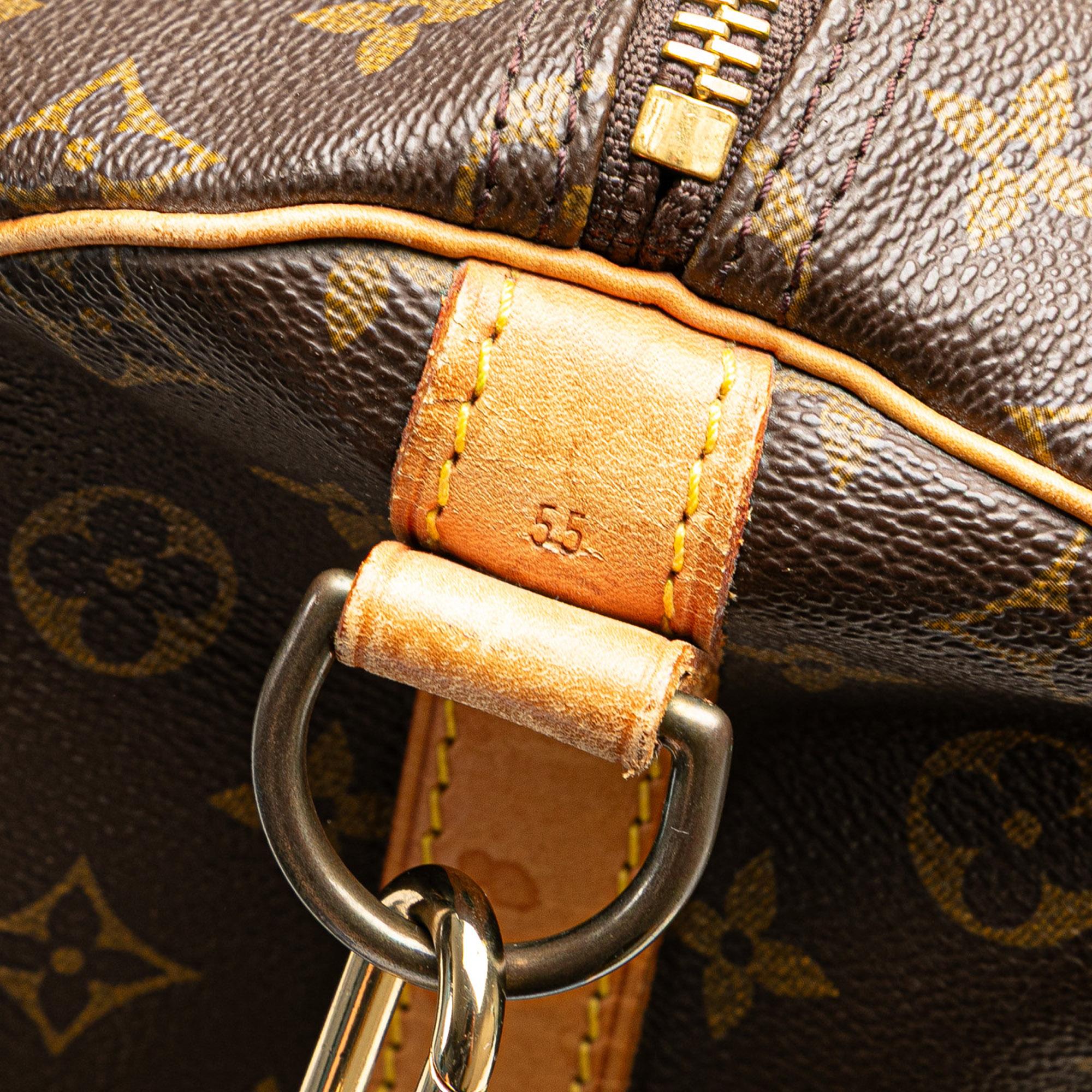 Louis Vuitton Monogram Keepall Bandouliere 55